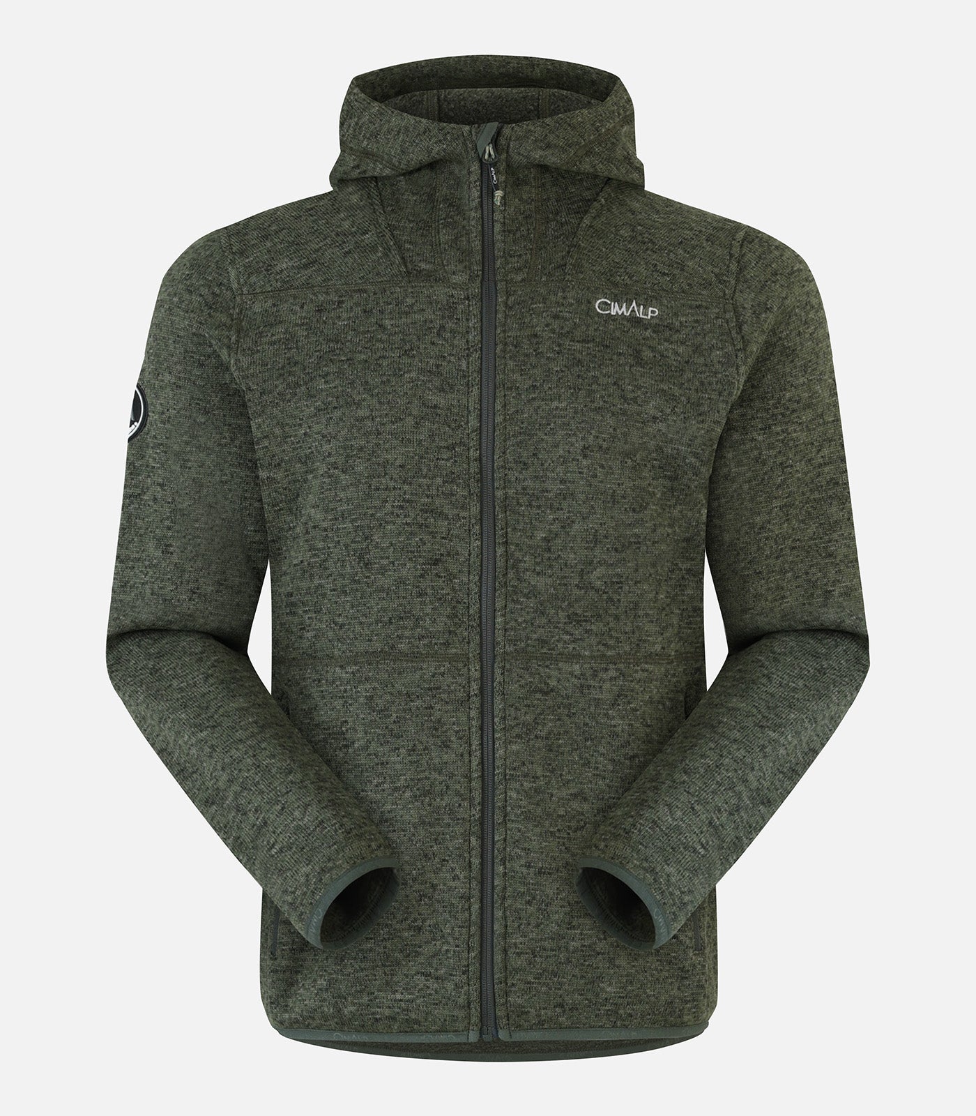 cimalp-vercors-4-h-veste-polaire-homme-vert-recycl image 2