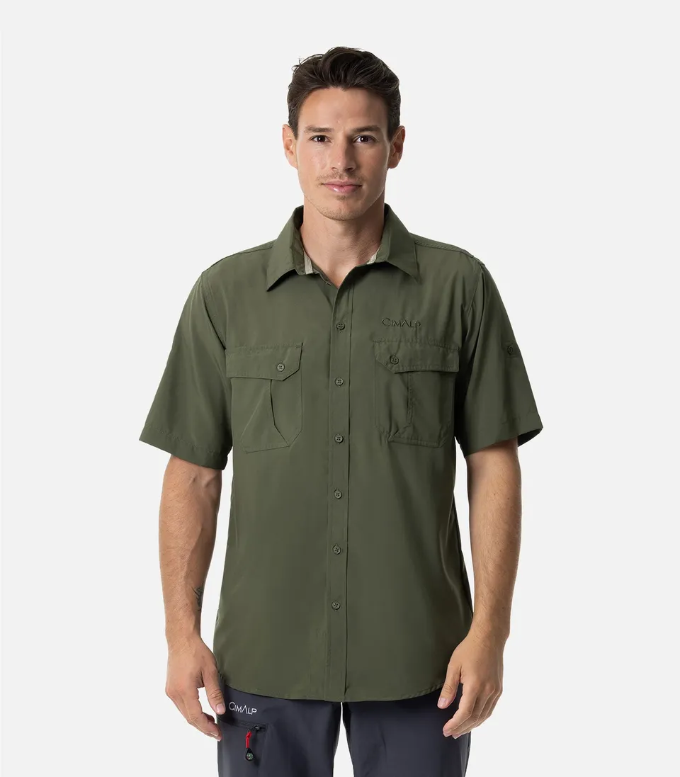 cimalp-anton-4-h-chemise-randonn-e-homme-kaki-uv image 1