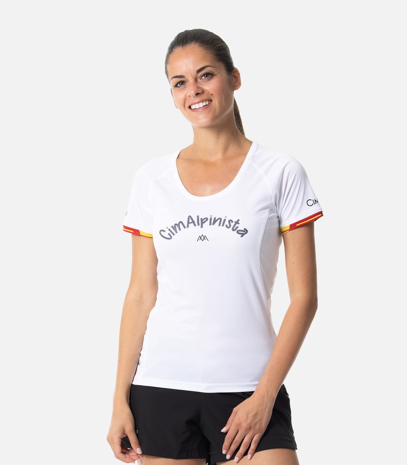 cimalp-spanish-montagnard-t-shirt-trail-blanc-femme image 1