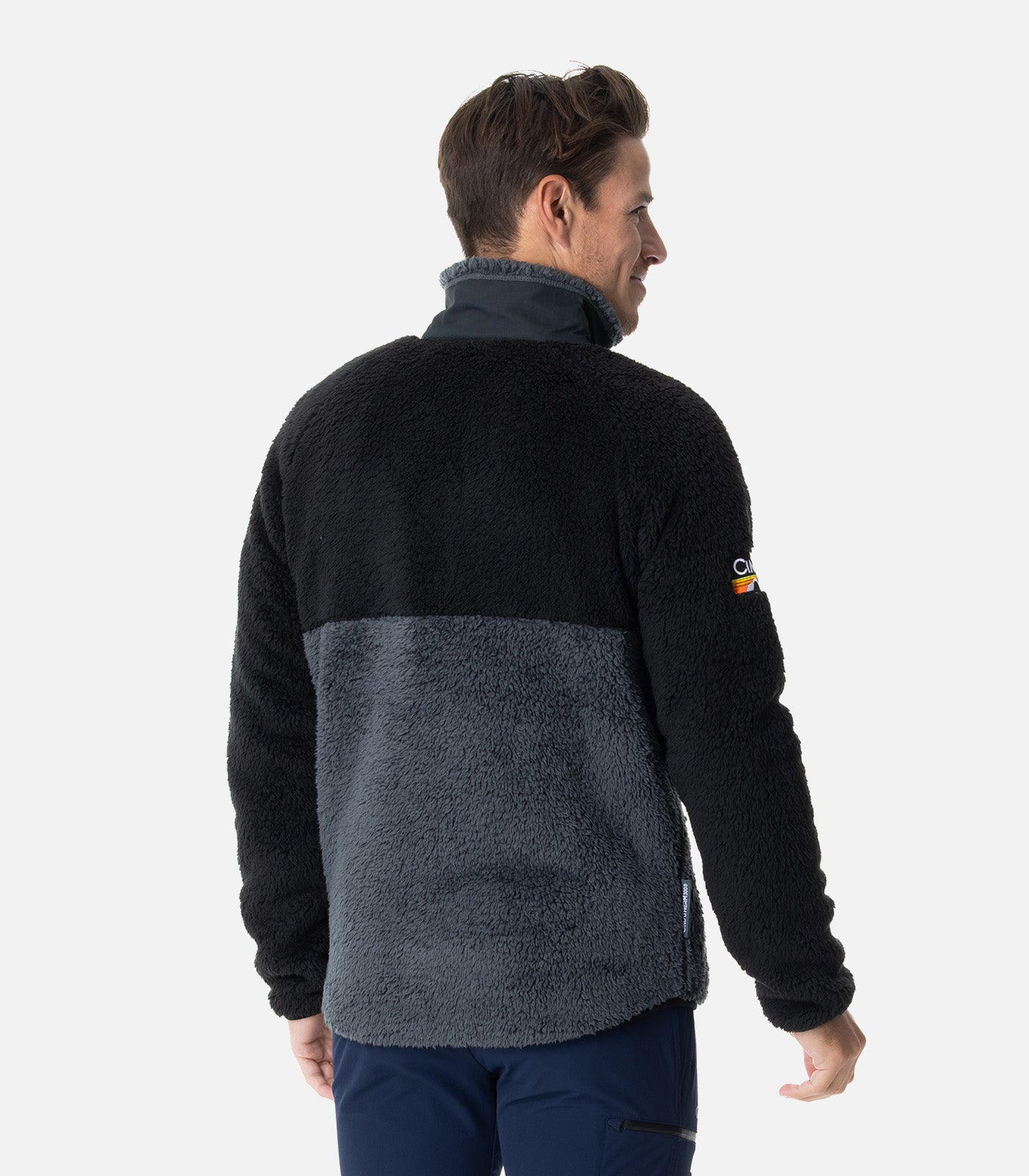 cimalp-refuge-2-h-veste-polaire-homme-noir-poils-longs image 4