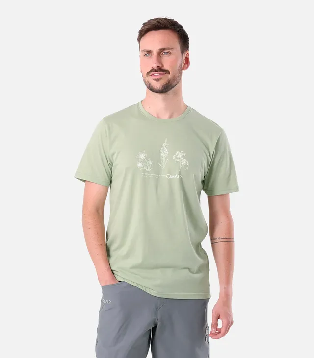 cimalp-herbier-h-t-shirt-randonn-e-homme-kaki-upf30 image 1