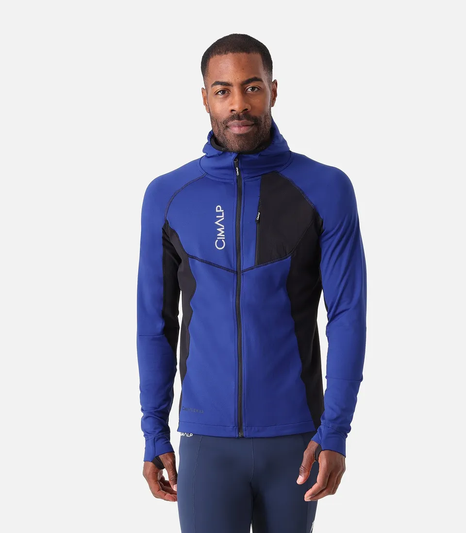 cimalp-blizzard-5-h-veste-polaire-homme-vert-canard image 1