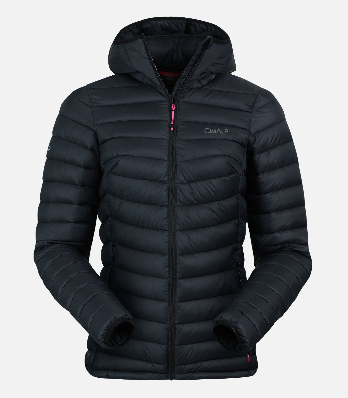 cimalp-morzine-3-f-doudoune-femme-noir-synth-tique-capuche image 2