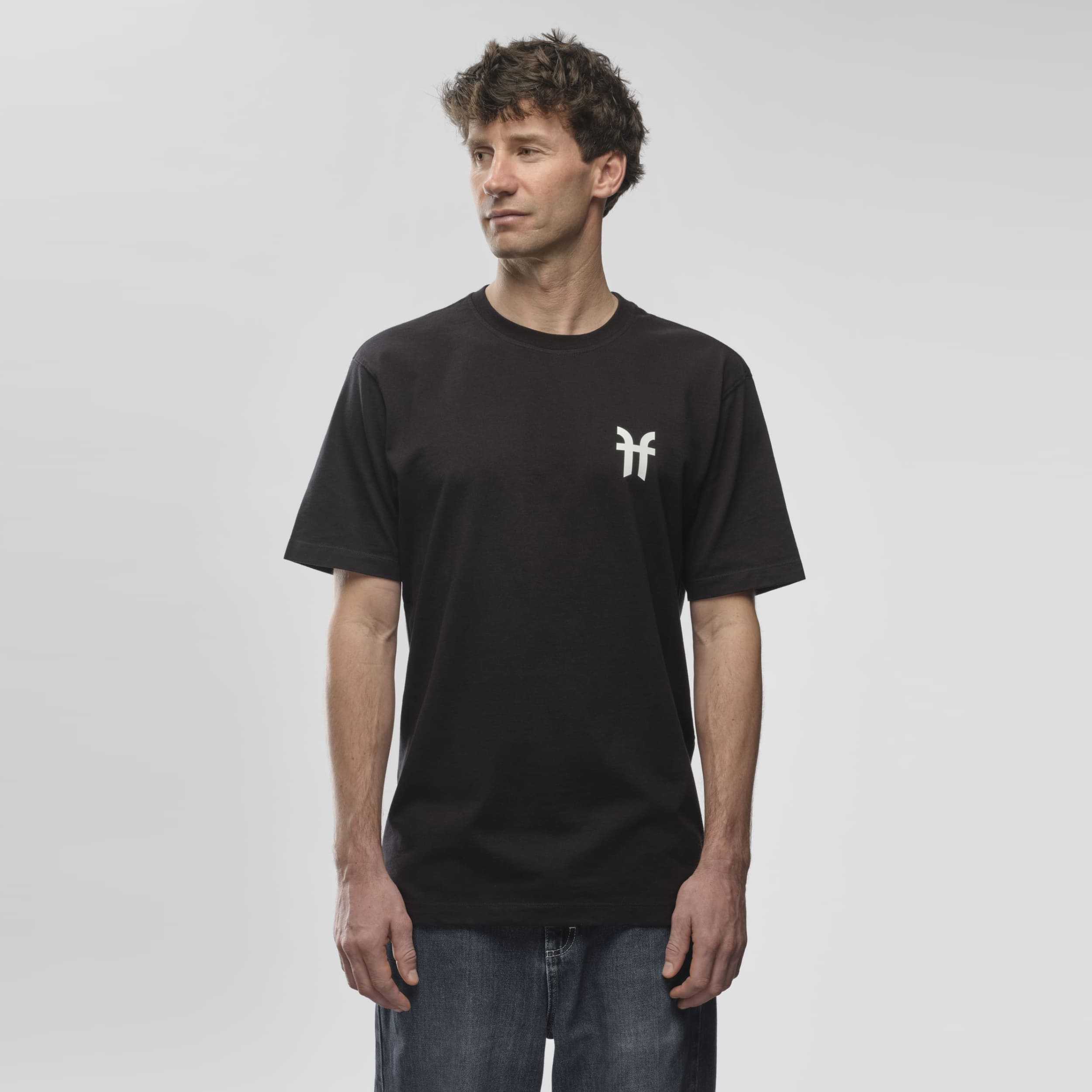 faction-logo-tee-t-shirt-noir-100-coton-adulte image 3
