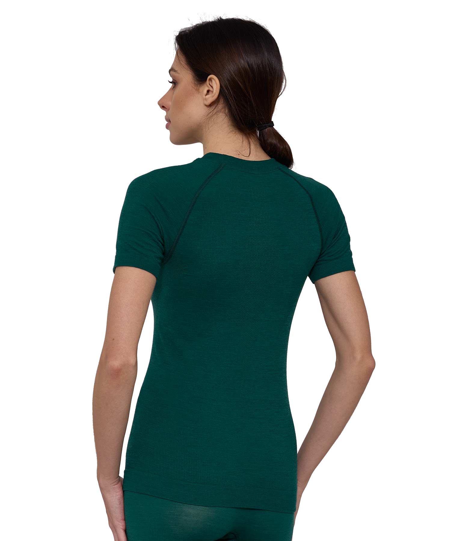 brubeck-active-merino-femme-t-shirt-m-rinos-manches-courtes image 2