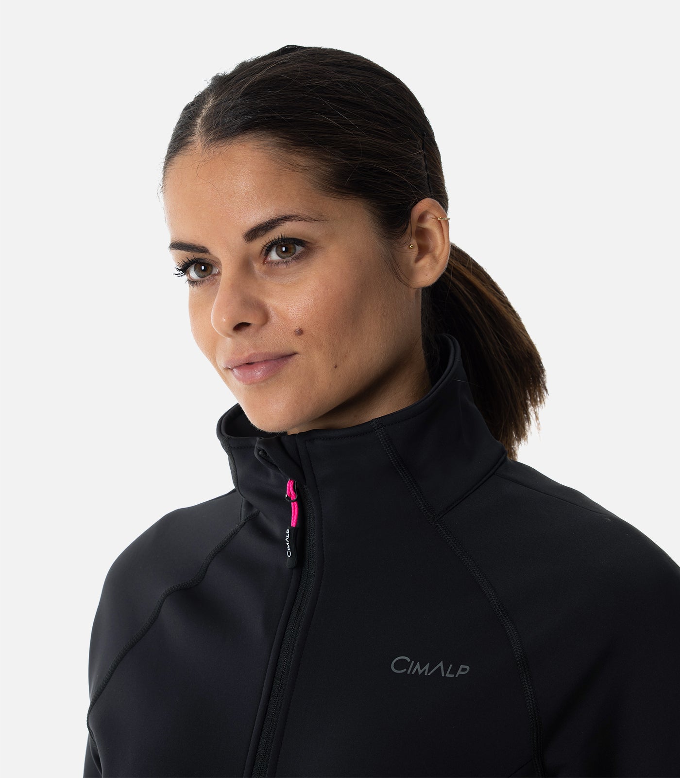 cimalp-warmit-5-f-veste-polaire-femme-vert-amande-coupe-vent image 6