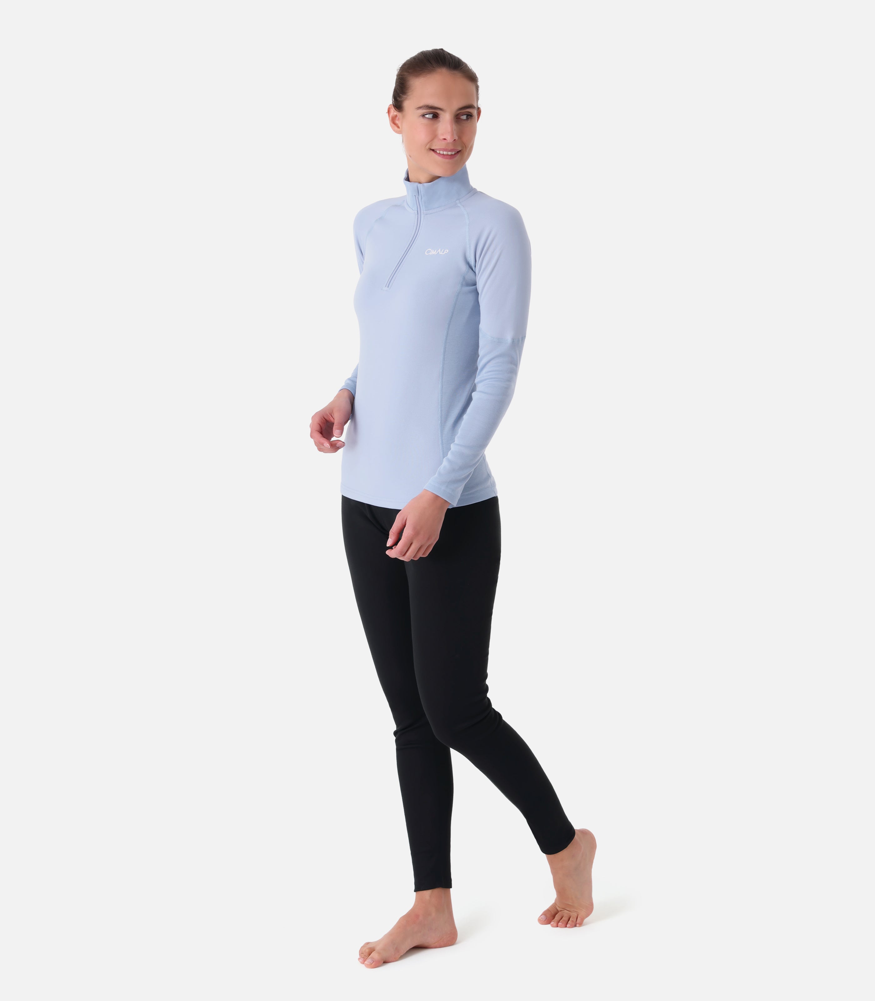 cimalp-warm-pant-5-f-collant-thermique-femme-noir-150g image 3