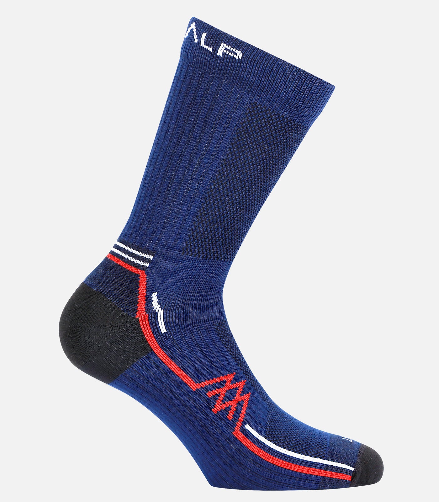 cimalp-run-light-french-montagnard-chaussettes-trail-bleu image 2