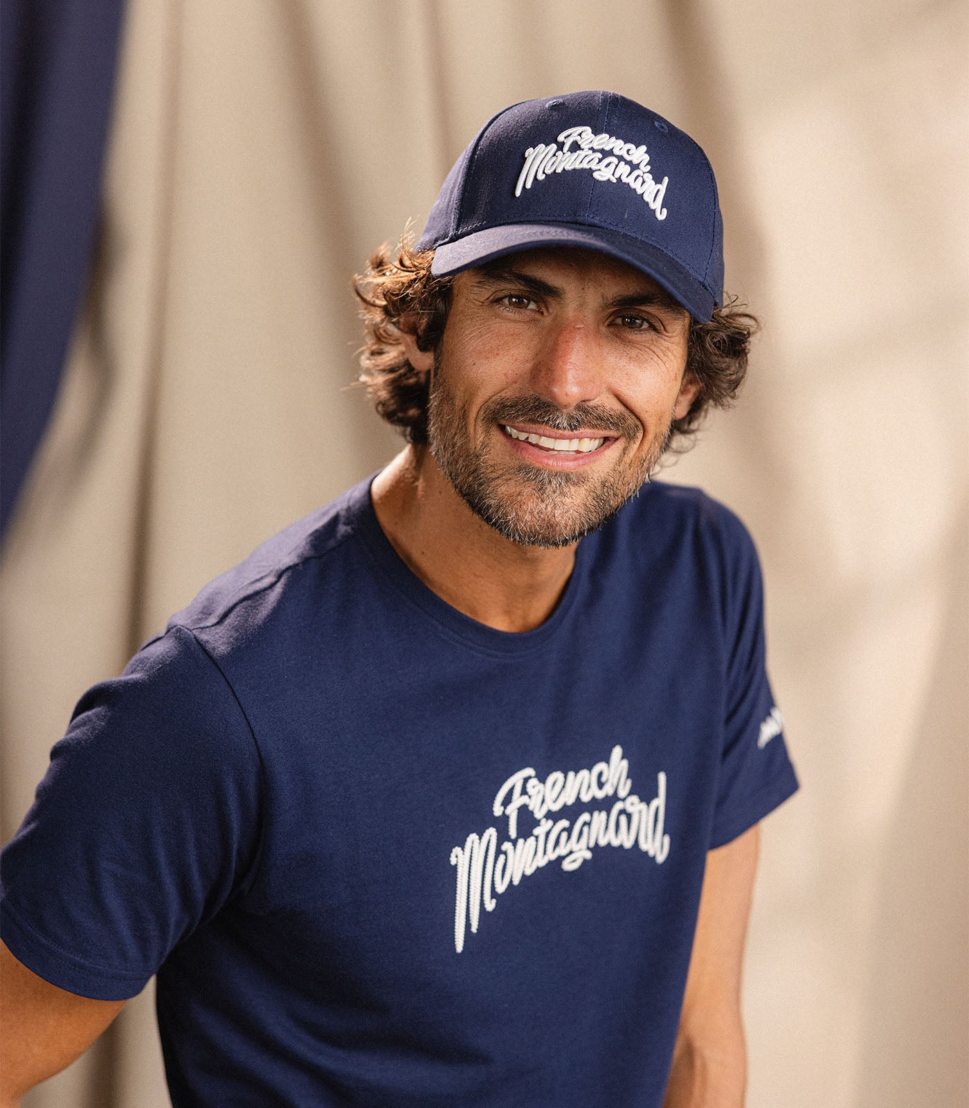 cimalp-french-6-panel-casquette-rando-marine-unisexe image 1