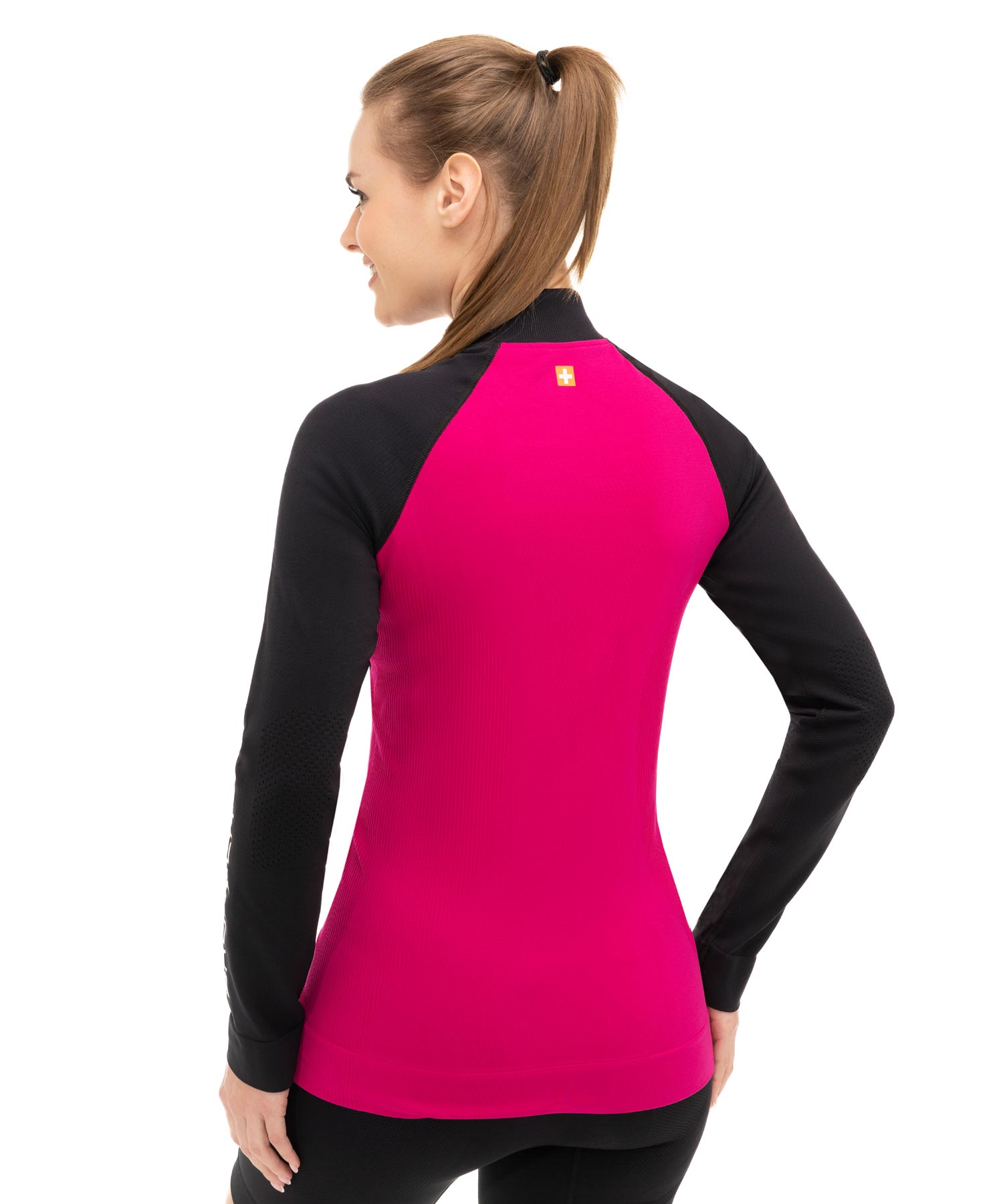 brubeck-athletic-sweat-femme-zipp-thermoactif-training image 2