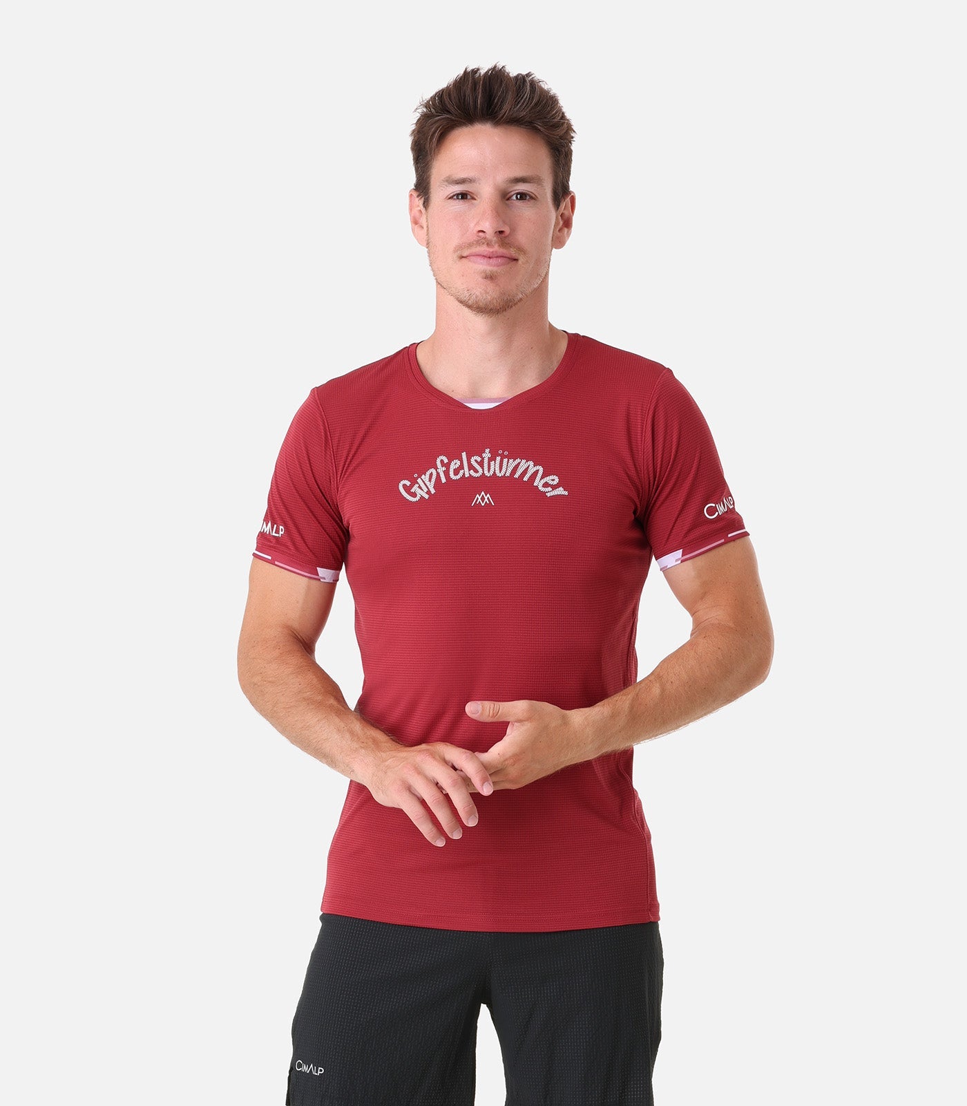 cimalp-german-montagnard-t-shirt-trail-homme-blanc-100g image 6