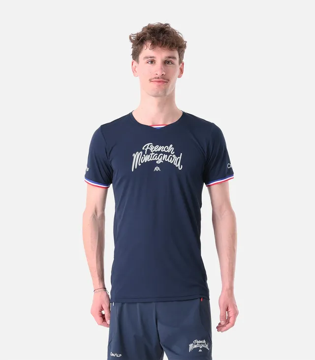 cimalp-french-montagnard-2-h-t-shirt-trail-bleu-l-ger image 1