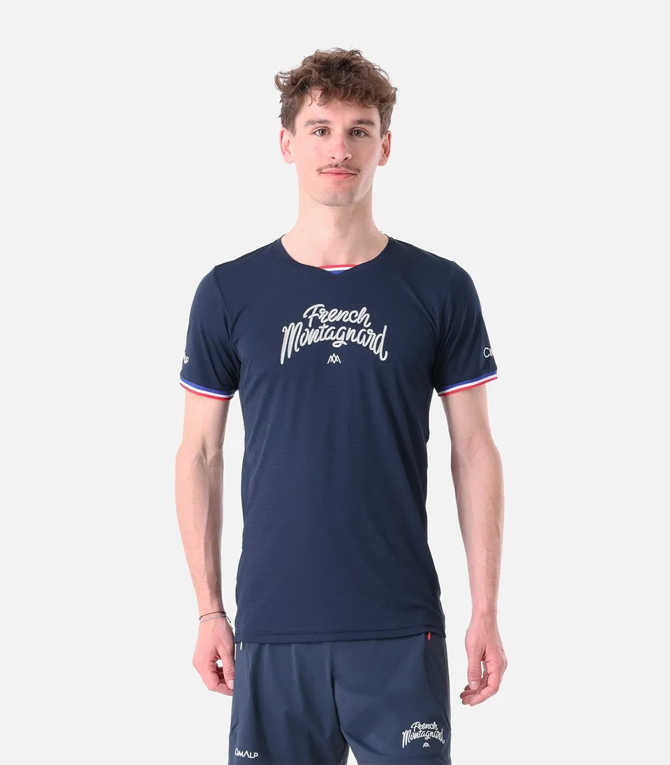 cimalp-french-montagnard-2-h-t-shirt-trail-bleu-l-ger image 1