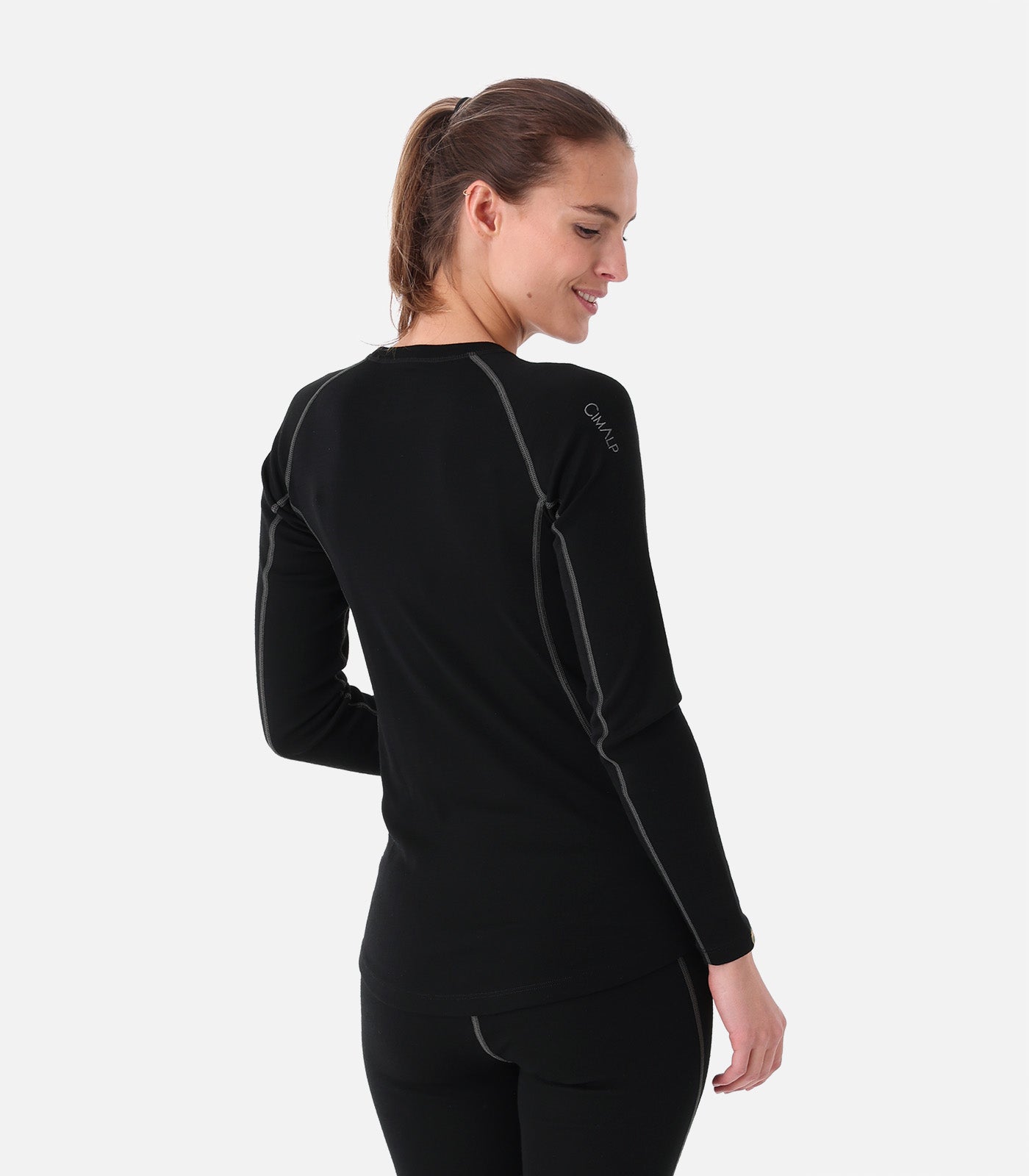 cimalp-wool-top-200-f-sous-v-tement-m-rinos-noir-m image 4