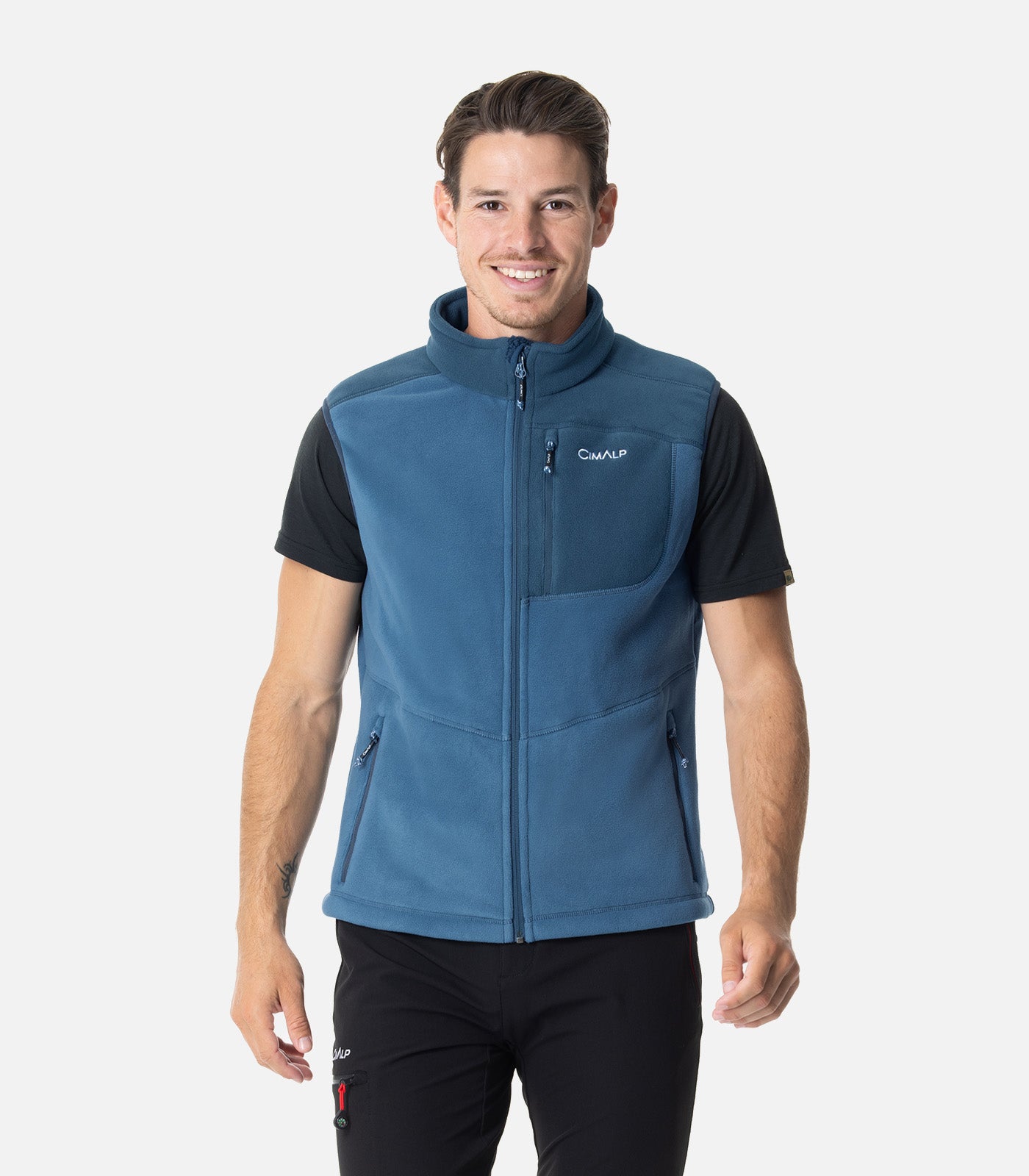 cimalp-iceberg-6-h-gilet-polaire-homme-bleu-recycl image 1