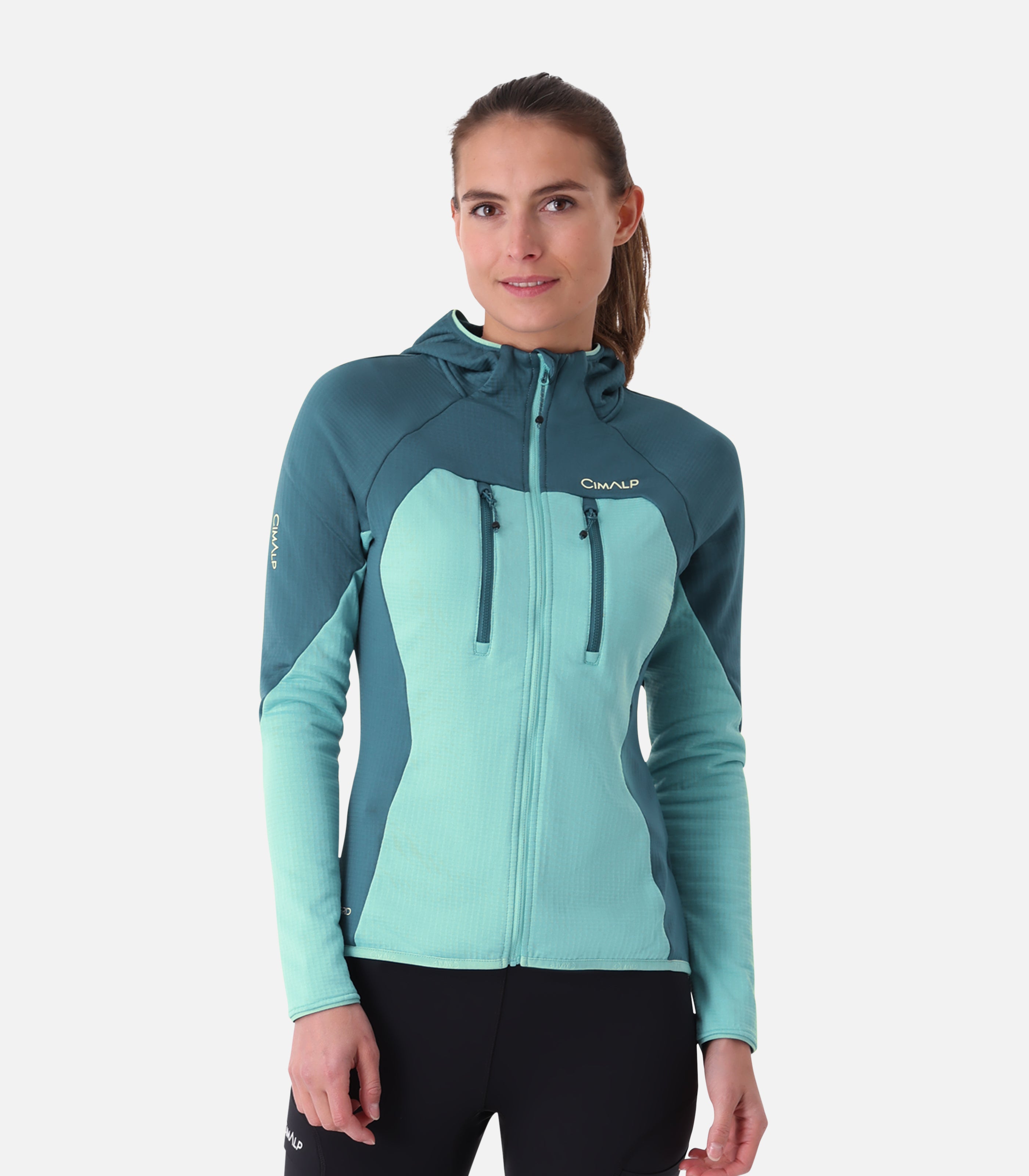 cimalp-torre-polaire-femme-turquoise-seconde-couche image 1