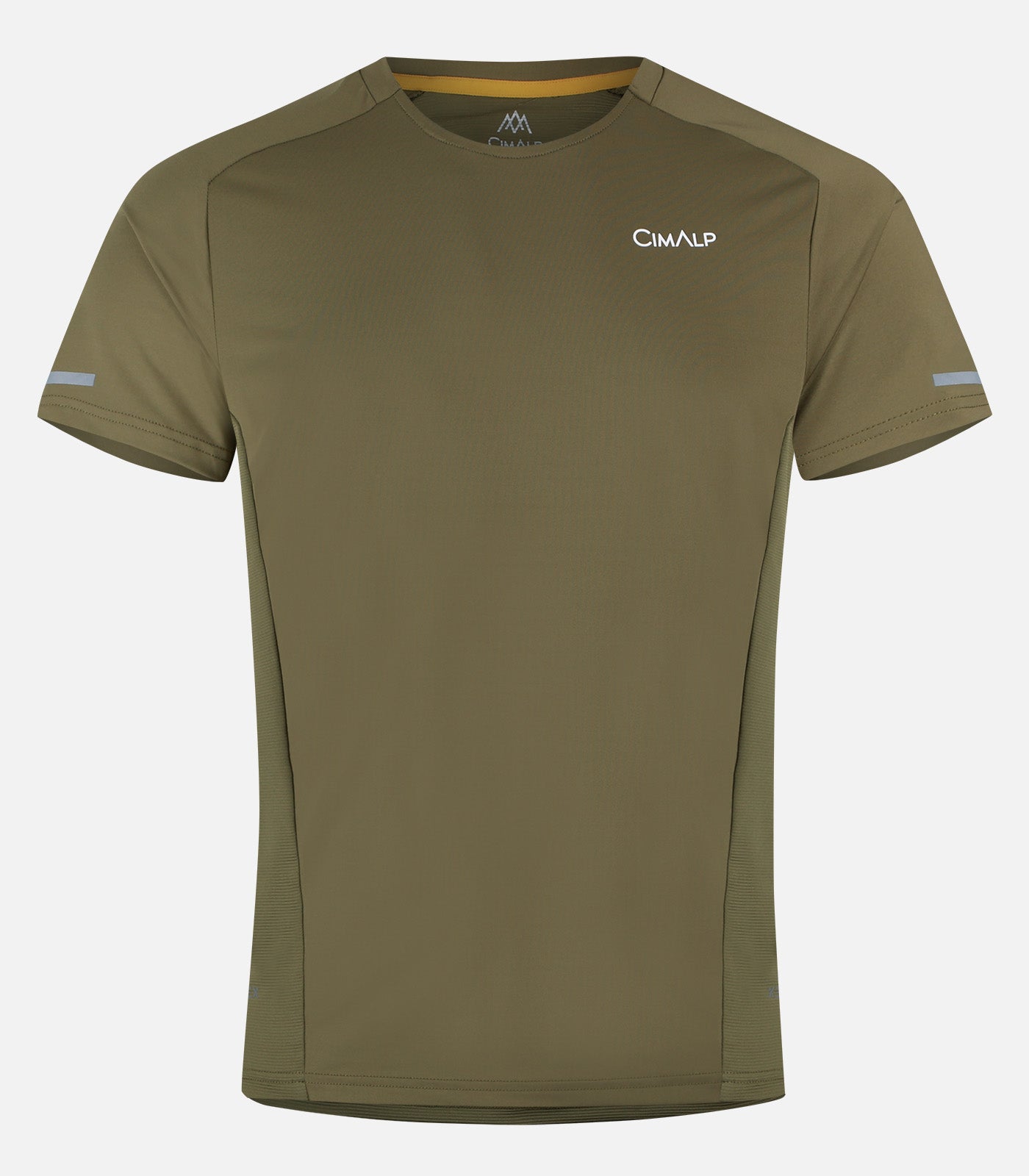 cimalp-denali-h-t-shirt-randonn-e-homme-vert-olive-respirant image 2