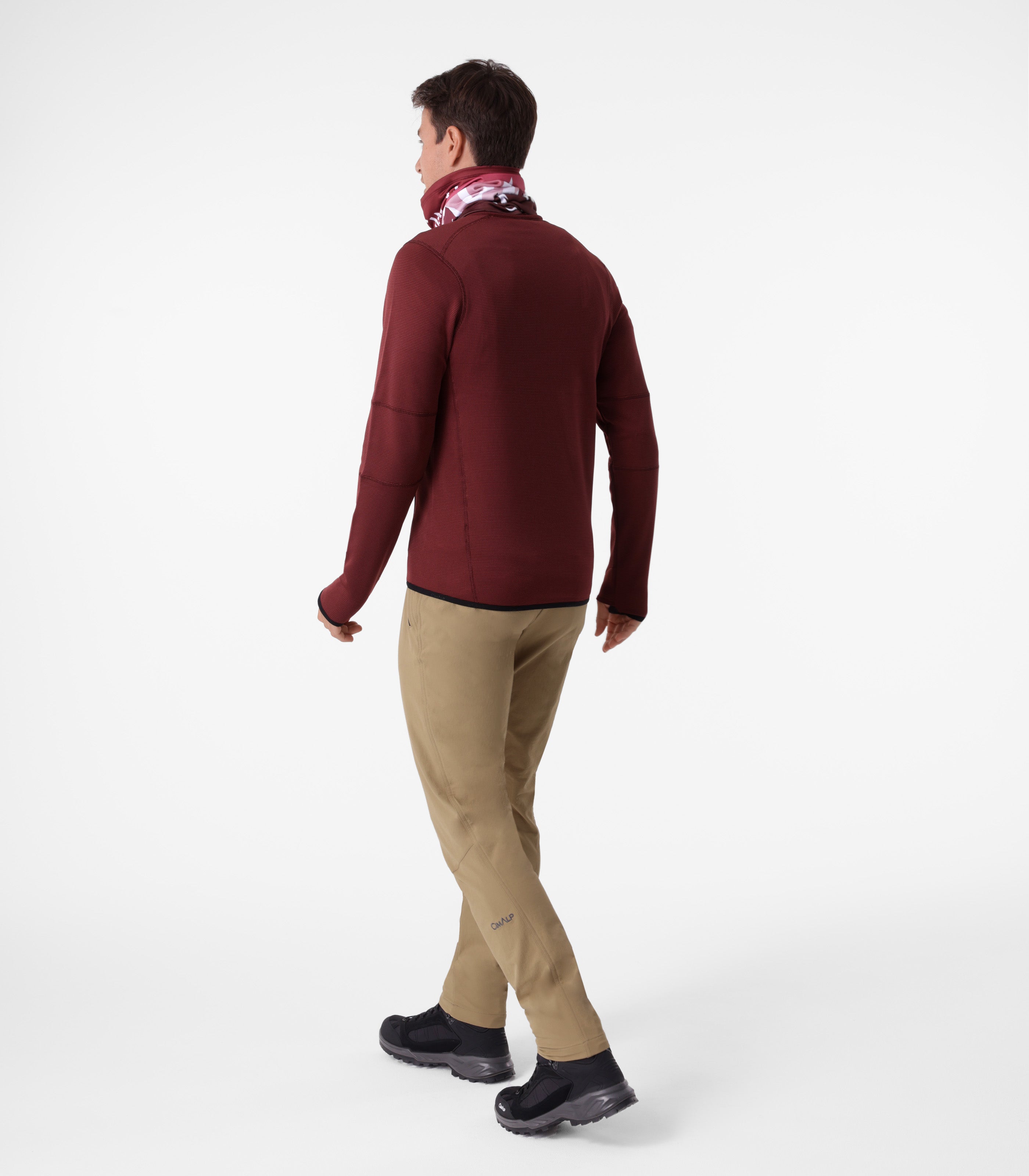cimalp-brevent-2-h-veste-polaire-homme-noir-stretch image 4