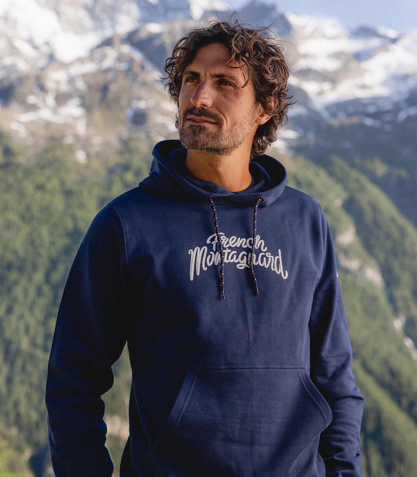 cimalp-french-hoodie-sweat-capuche-marine-coton image 5