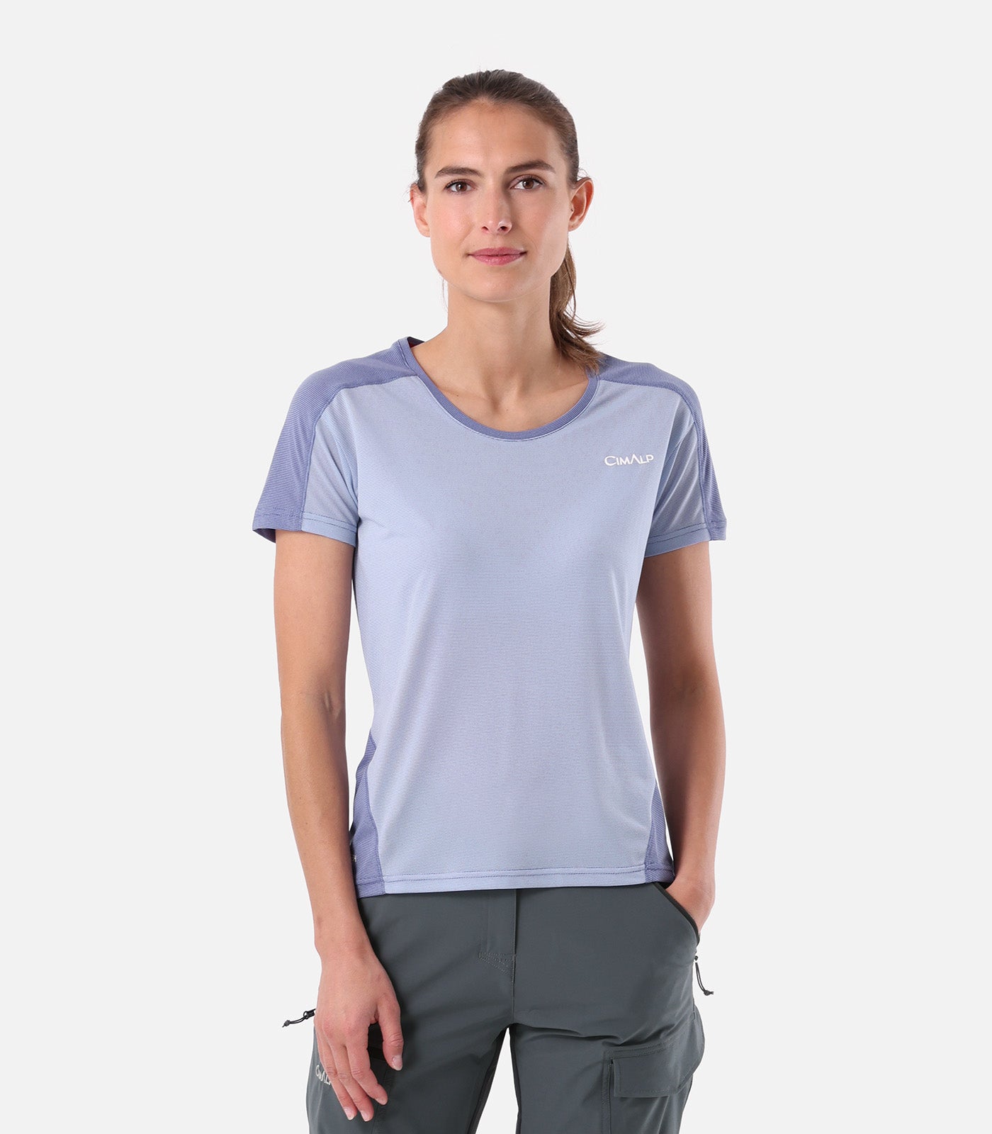 cimalp-elena-f-t-shirt-randonn-e-femme-bicolore-l-ger image 1