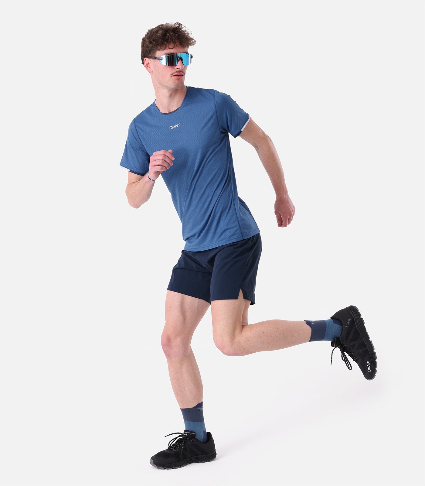 cimalp-bauges-4-h-t-shirt-trail-homme-marine image 6