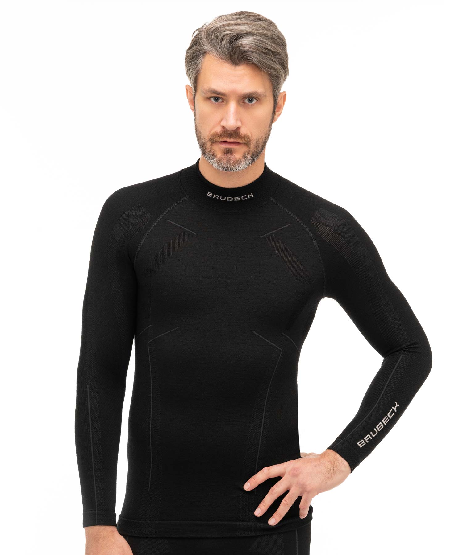 brubeck-extreme-wool-sweat-thermique-homme-merinos-manches-longues image 1