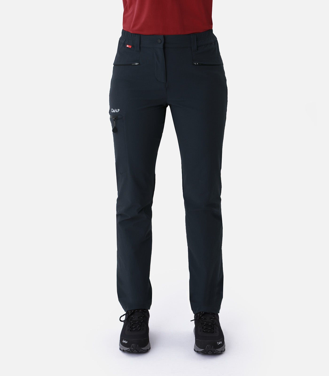 cimalp-balmaz-court-f-pantalon-randonn-e-femme-noir-taille-courte image 7