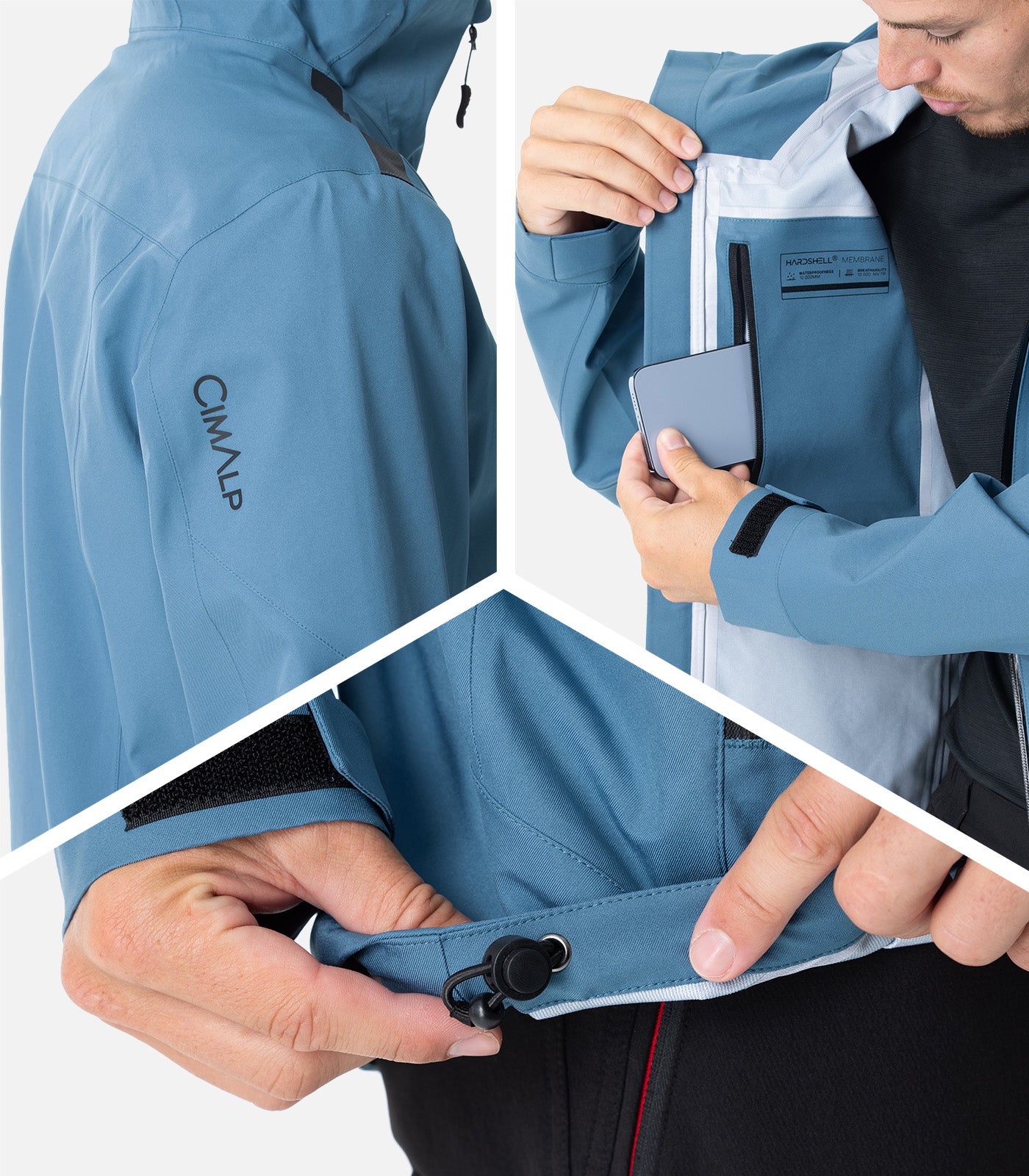cimalp-cascade-h-veste-imperm-able-homme-marine-hardshell image 7
