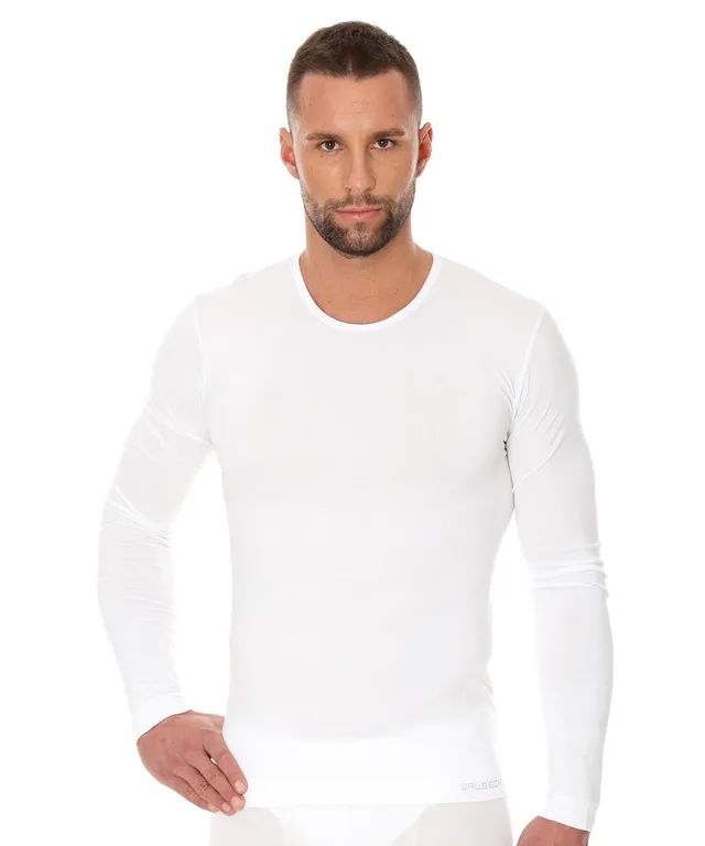 brubeck-comfort-cotton-t-shirt-coton-homme-manches-longues image 1