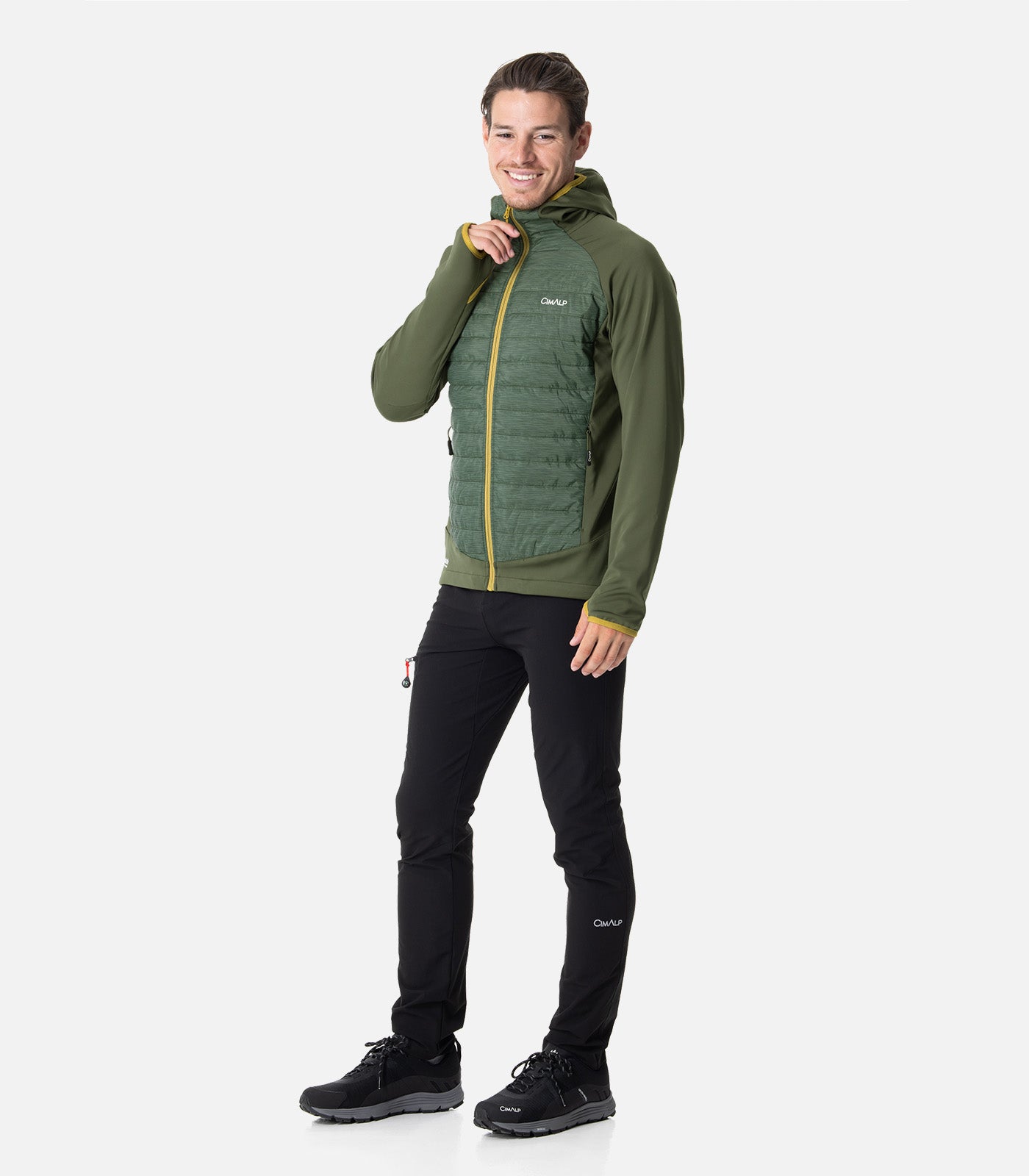 cimalp-diklo-h-veste-polaire-homme-kaki-coupe-vent image 3