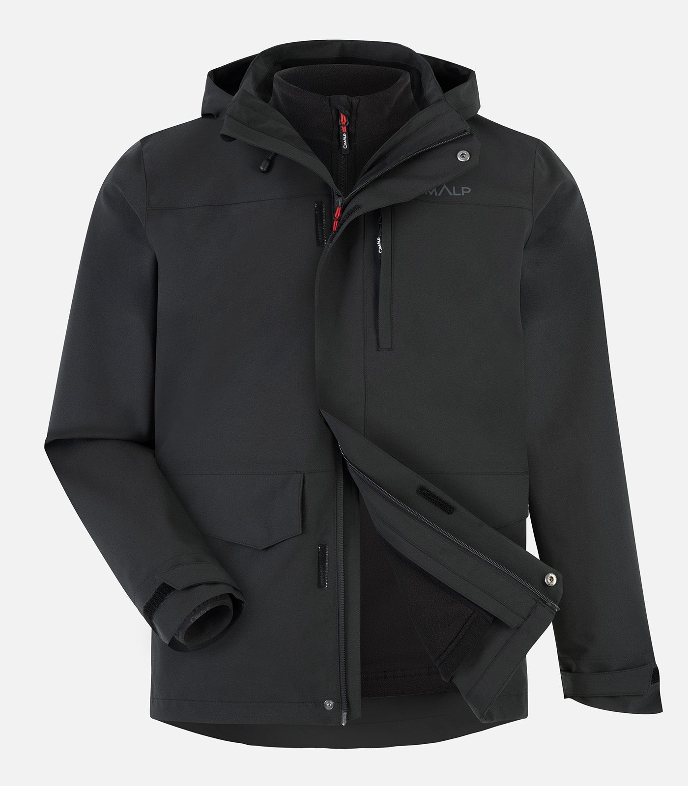 cimalp-scia-h-veste-imperm-able-homme-noir-chaude image 2