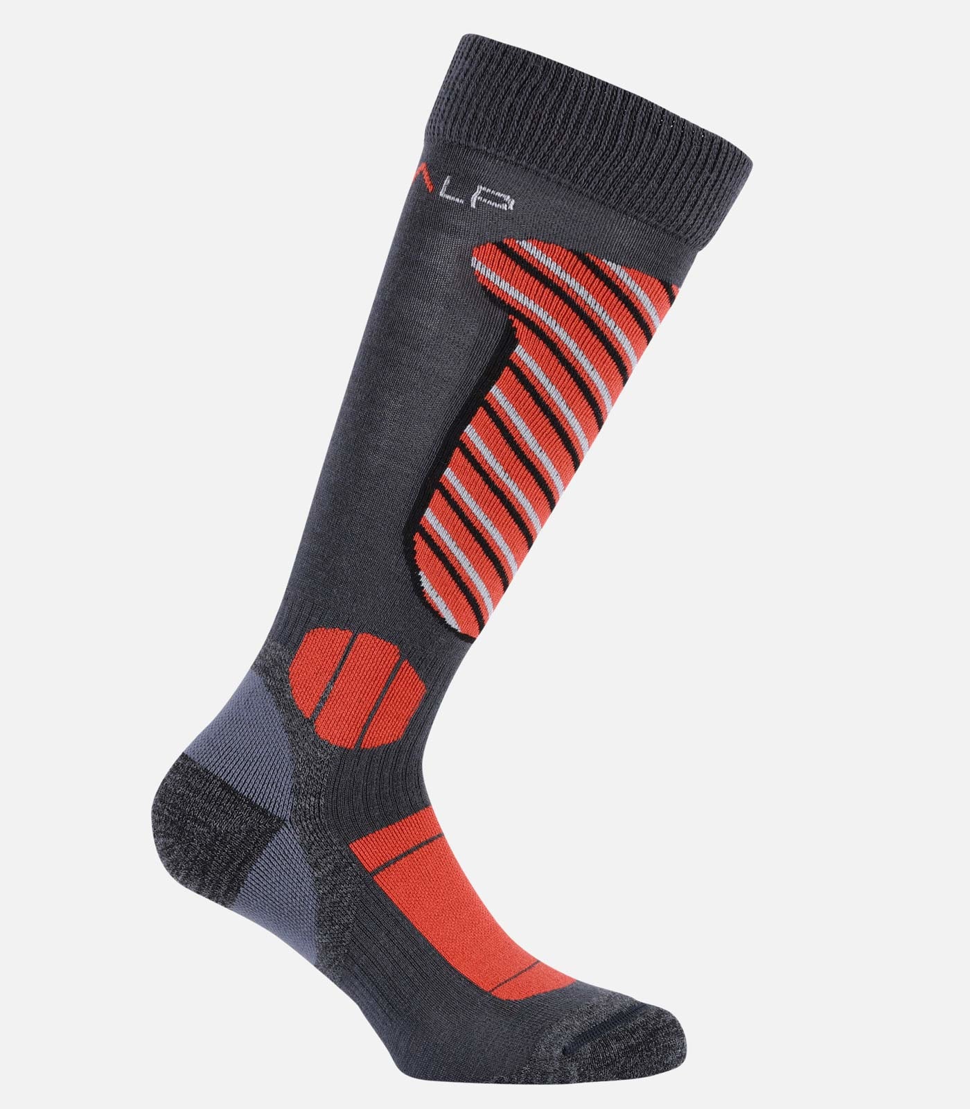 cimalp-x-tech-ski-chaussettes-de-ski-orange-laine-m-rinos image 2