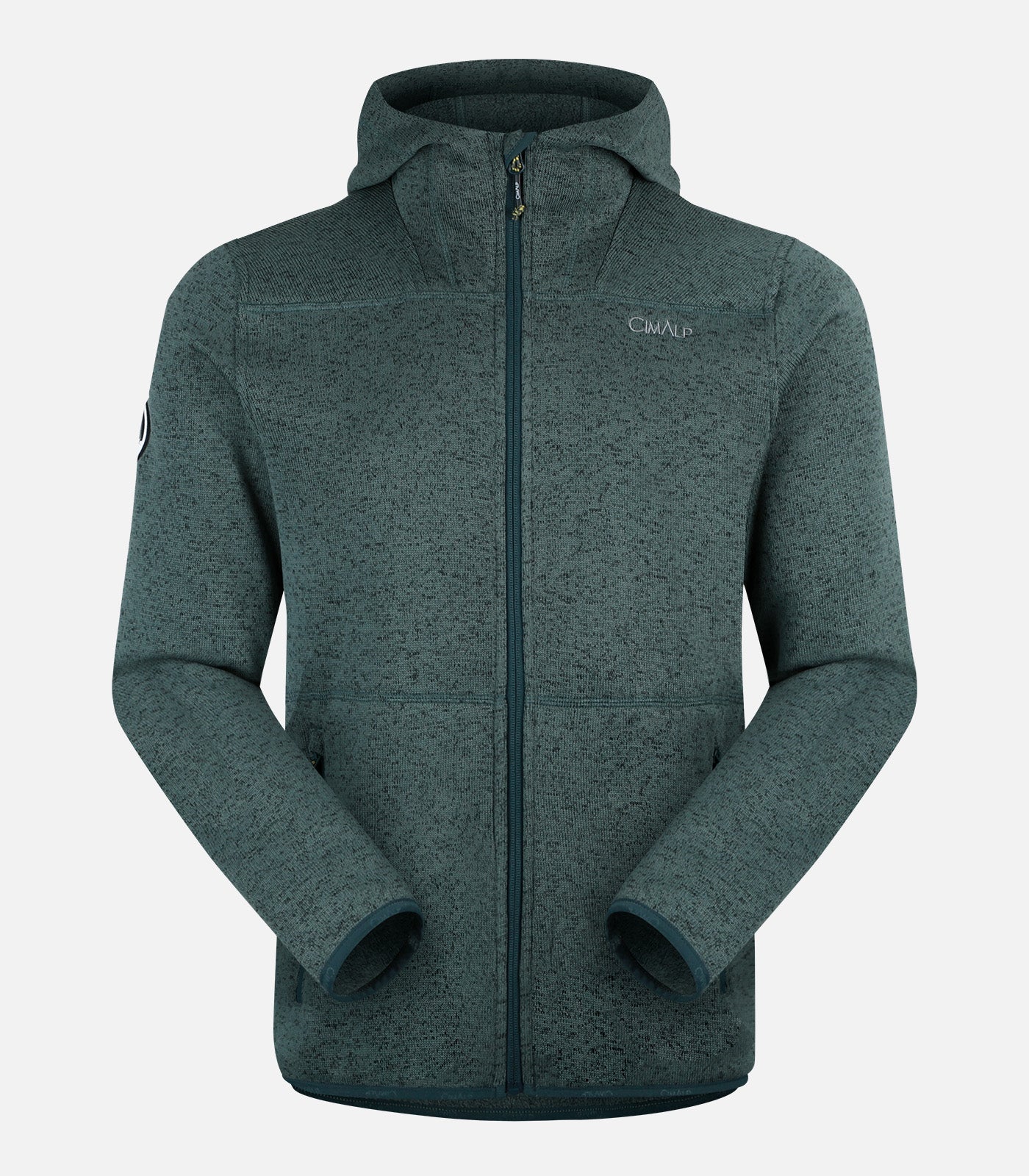 cimalp-vercors-4-h-veste-polaire-homme-vert-recycl image 6