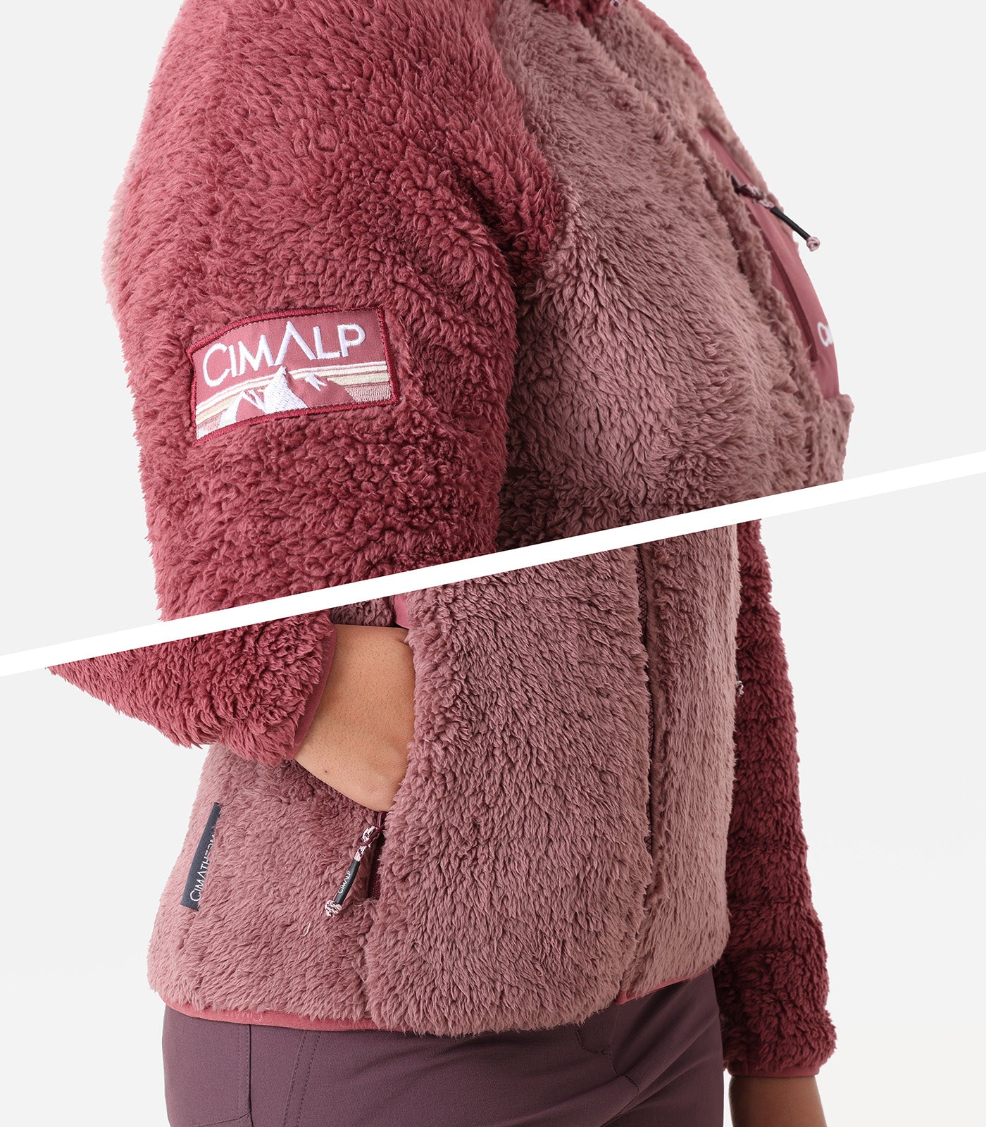 cimalp-bivouac-2-f-veste-polaire-femme-rose image 5