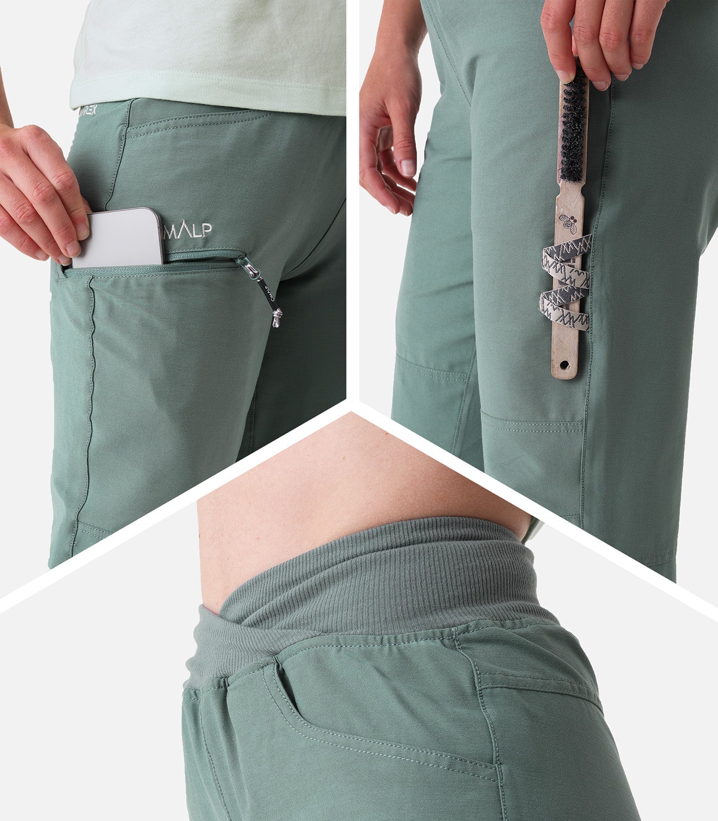 cimalp-presles-f-pantalon-escalade-femme-bordeaux-souple image 8