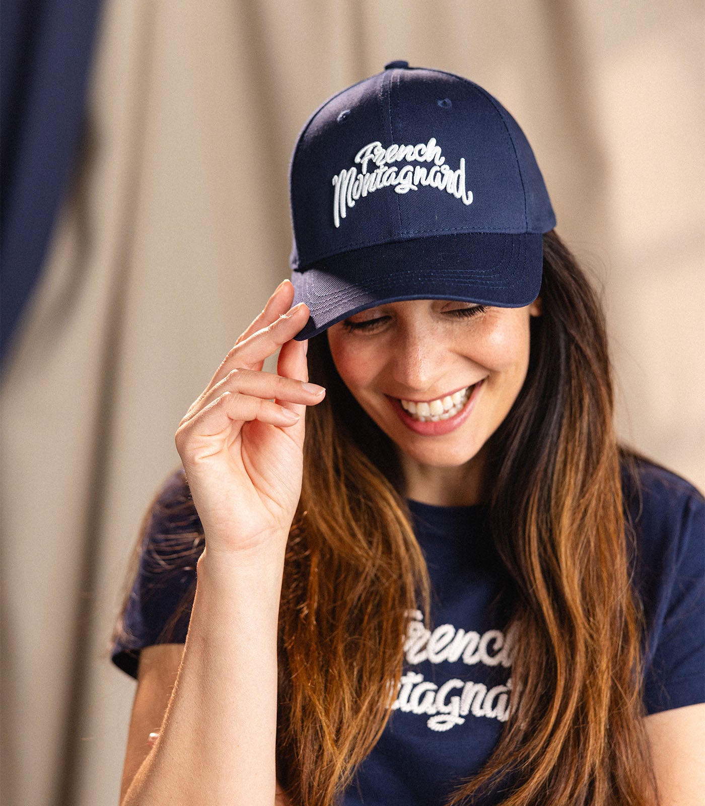 cimalp-french-6-panel-casquette-rando-marine-unisexe image 3