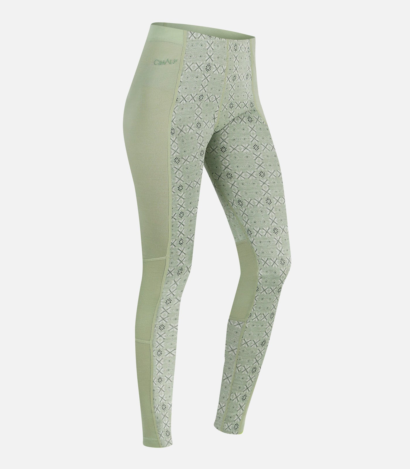 cimalp-wool-pant-f-collant-thermique-femme-gris image 2