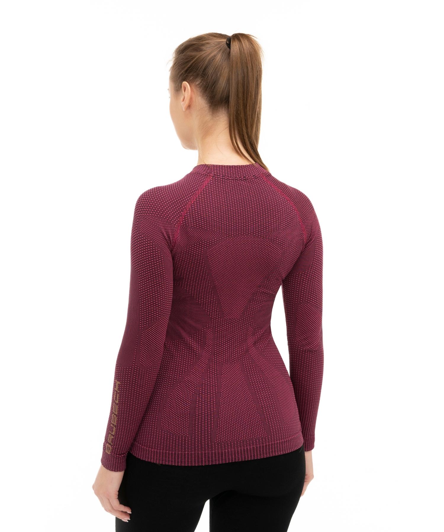 brubeck-3d-pro-t-shirt-running-femme-manches-longues-thermo image 2