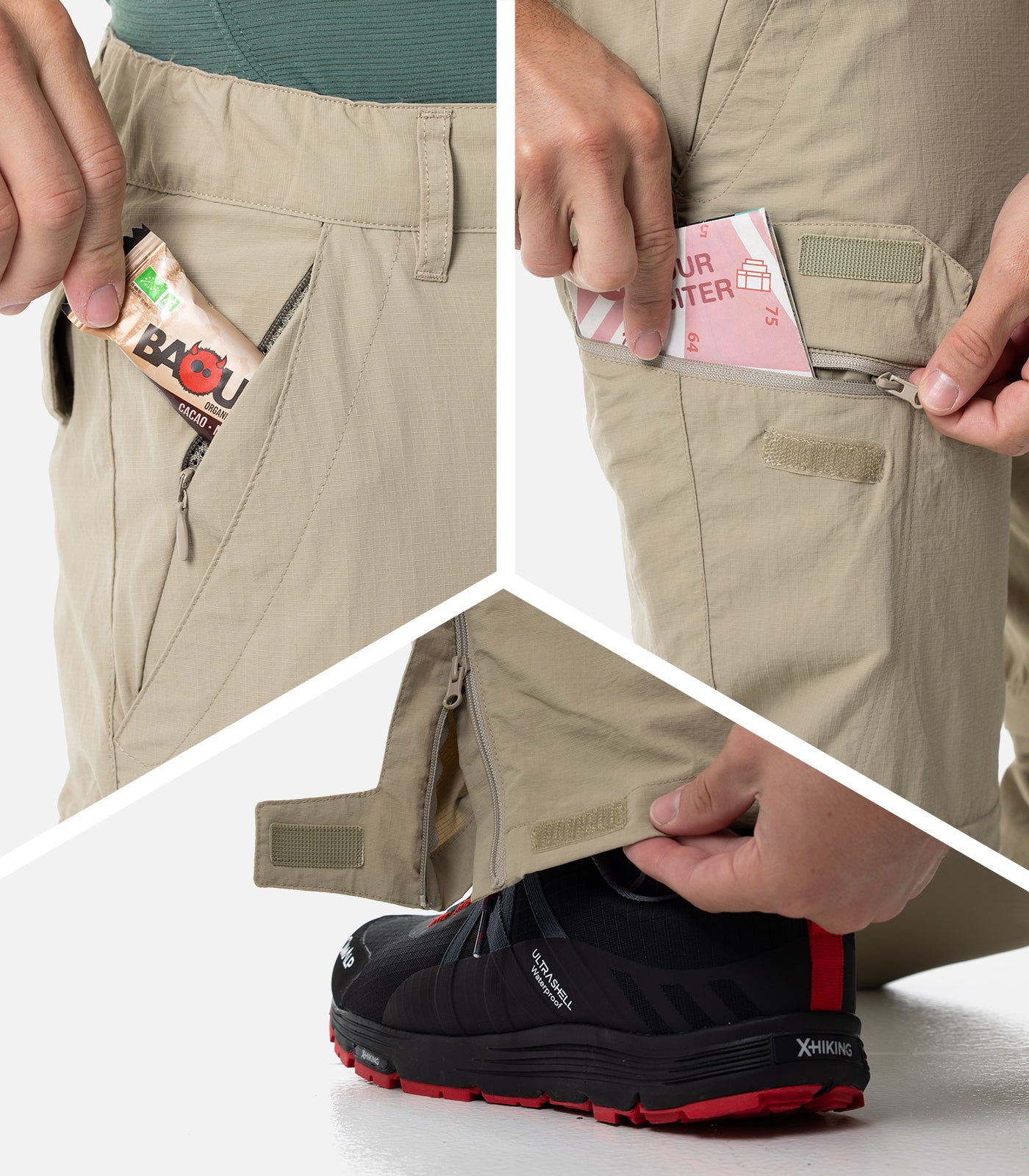 cimalp-katmandou-3-h-pantalon-convertible-homme-beige image 5
