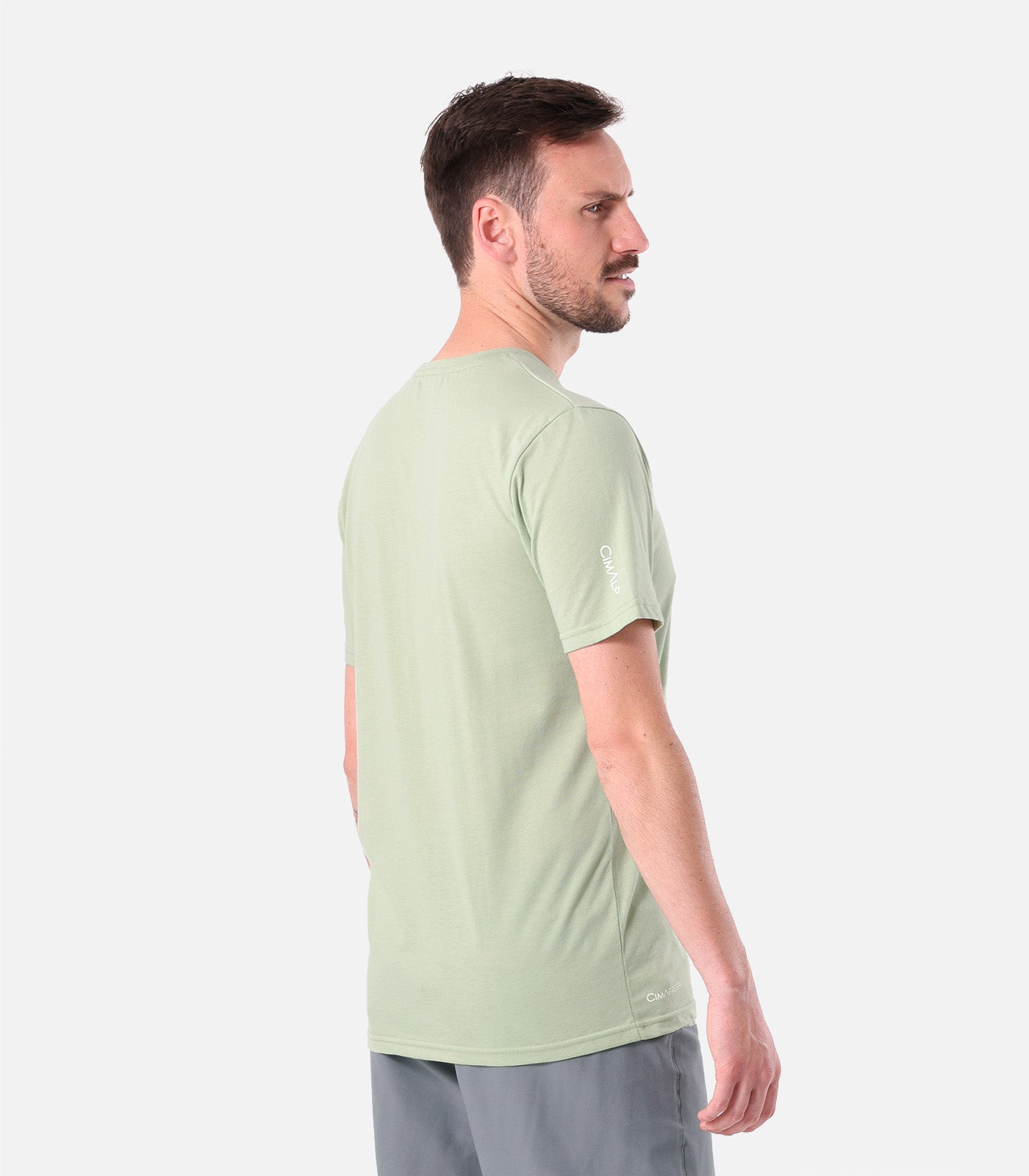cimalp-herbier-h-t-shirt-randonn-e-homme-kaki-upf30 image 3