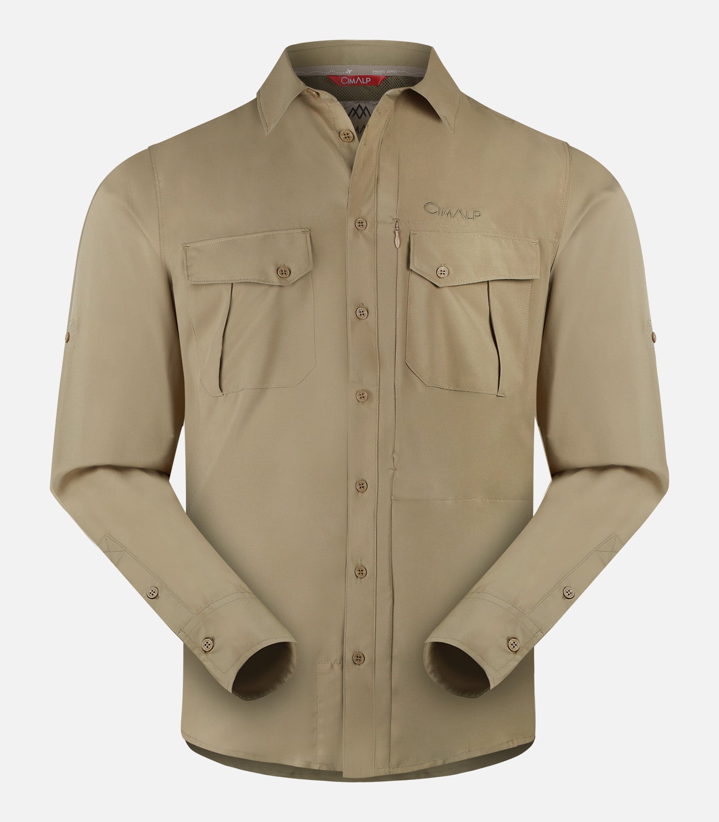 cimalp-acapulco-4-h-chemise-rando-homme-beige-m-anti-moustique image 2