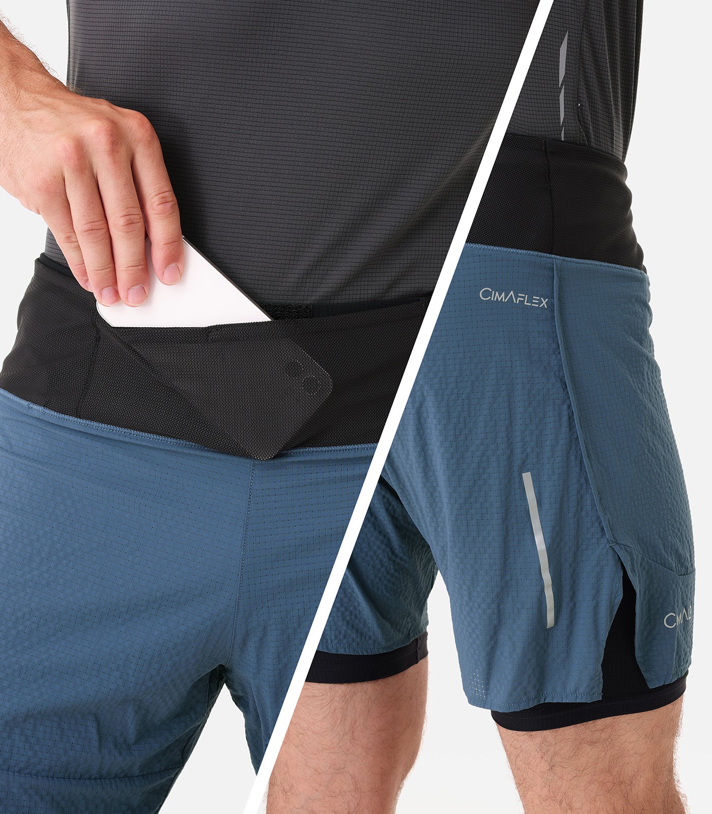 cimalp-lavaredo-h-short-trail-homme-noir-m-2-en-1-poches image 5