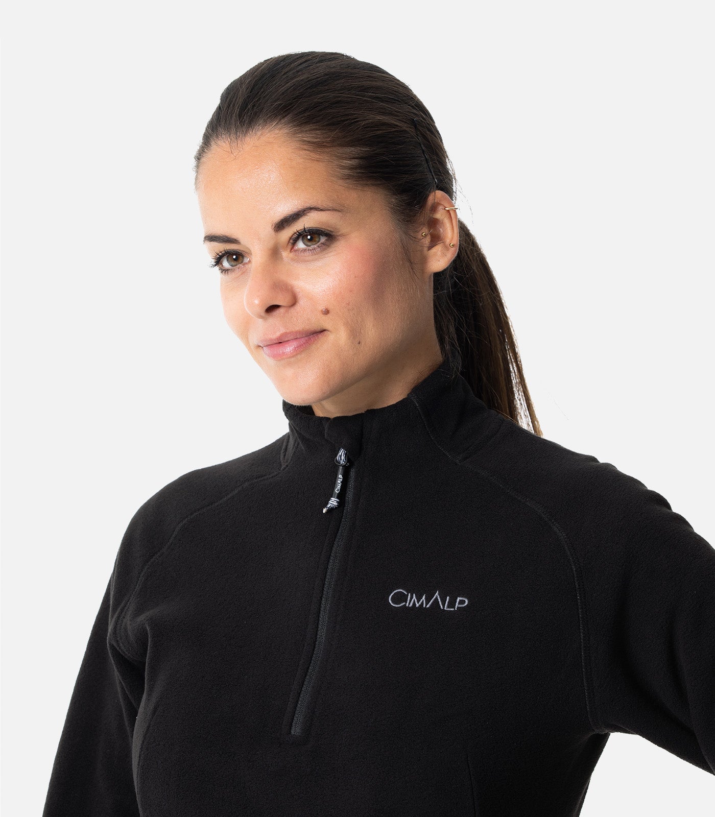cimalp-alaska-5-veste-polaire-femme-vert-canard-recycl-e image 6