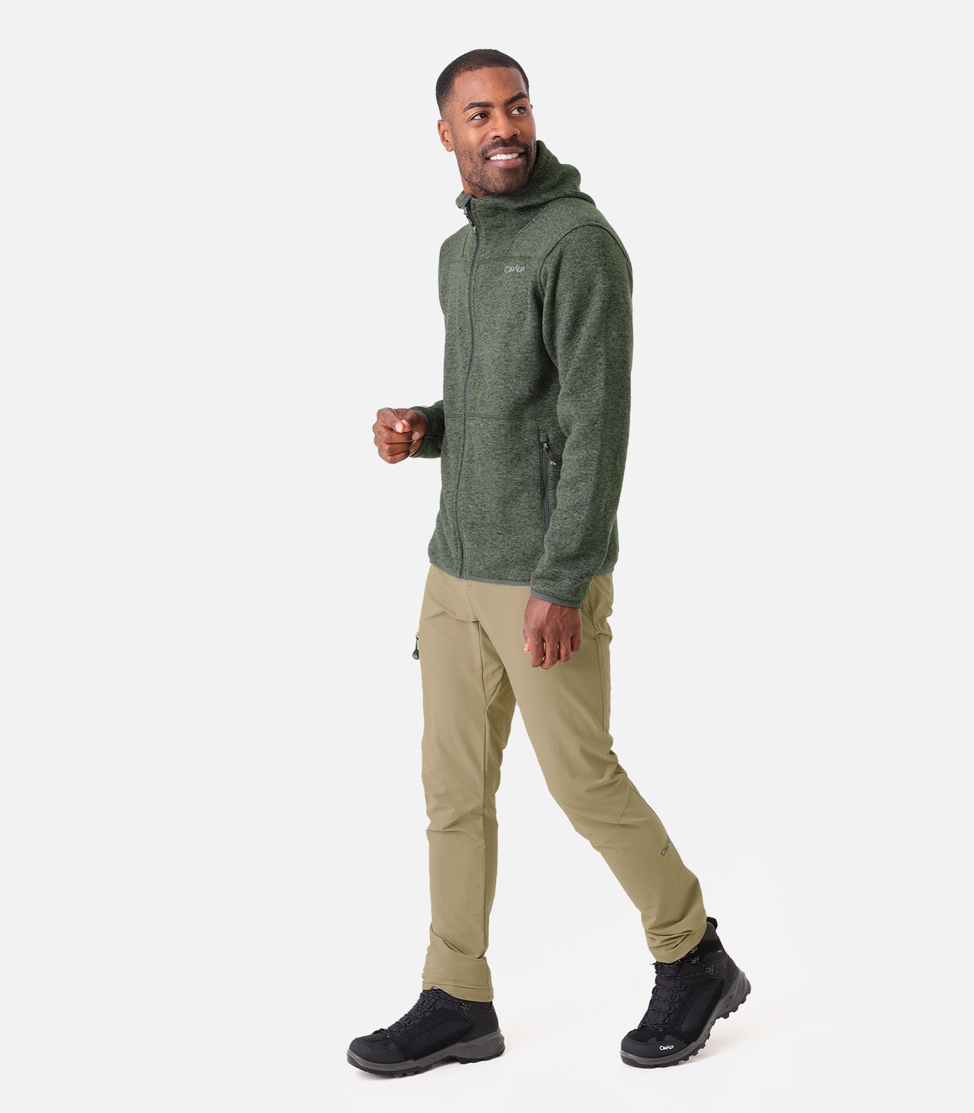 cimalp-vercors-4-h-veste-polaire-homme-vert-recycl image 3