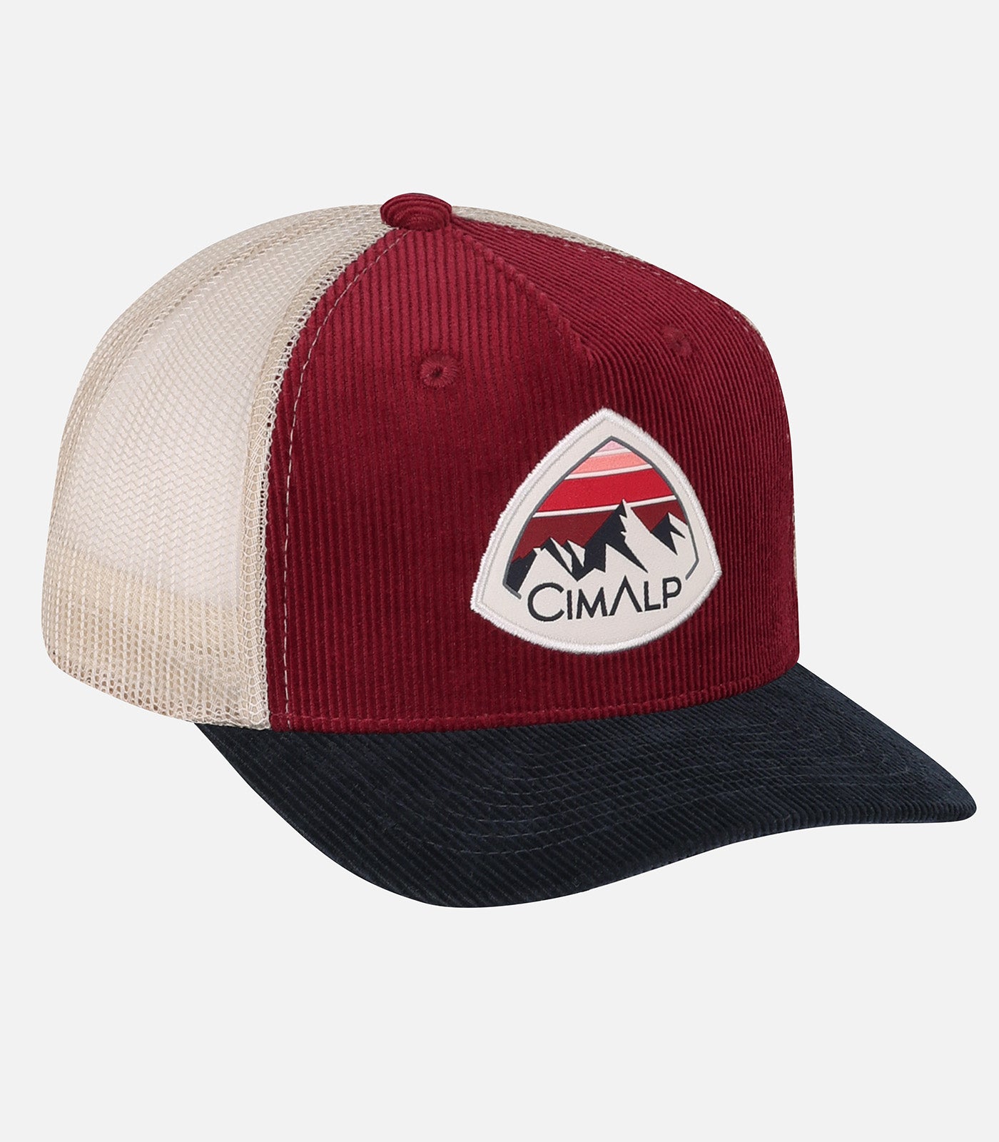 cimalp-trucker-cap-velours-casquette-randonn-e-vert-olive image 1