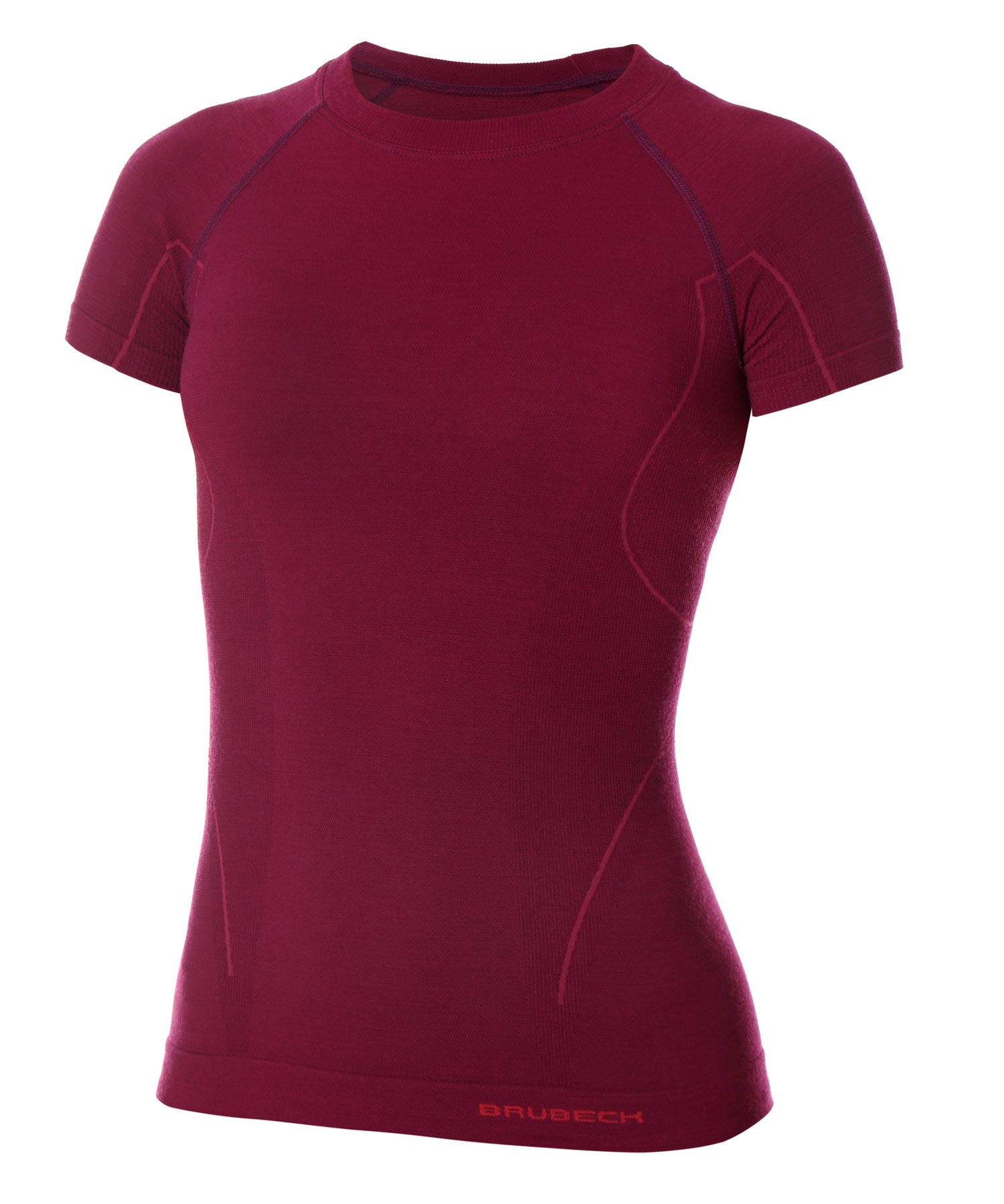 brubeck-active-wool-t-shirt-femme-merinos-manches-courtes image 3