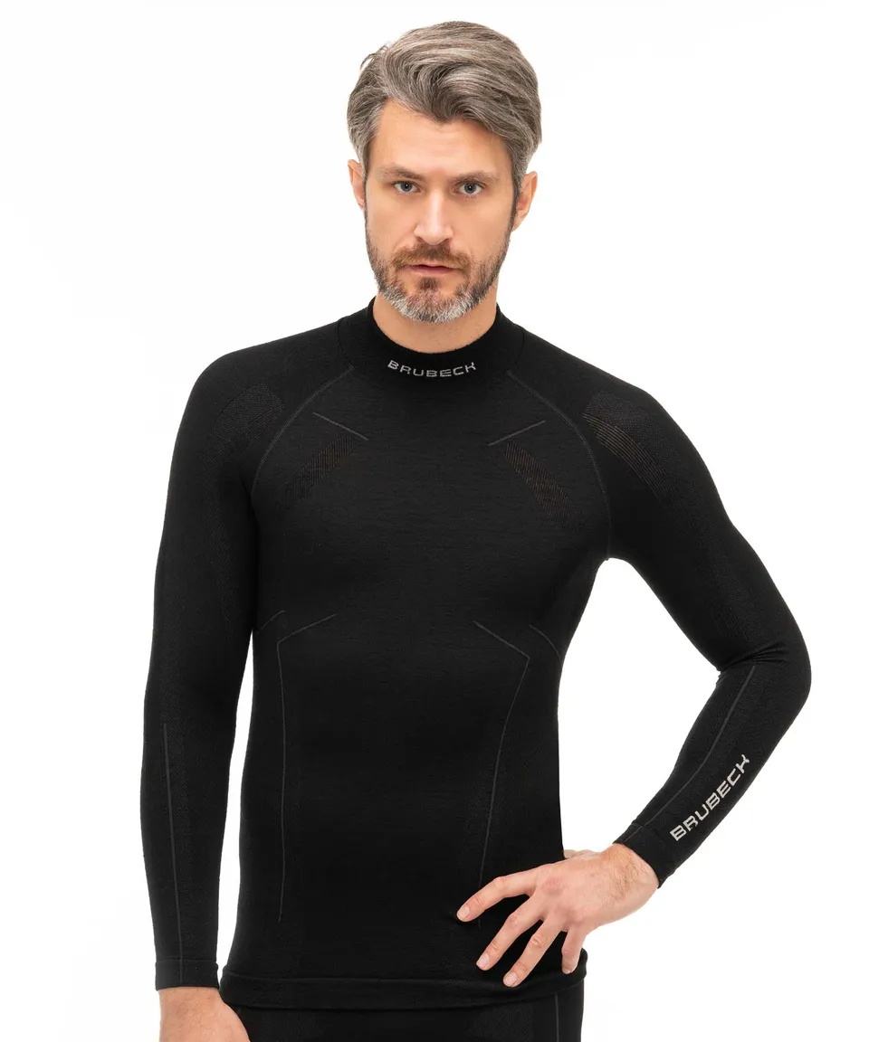brubeck-extreme-wool-sweat-thermique-homme-merinos-manches-longues image 1