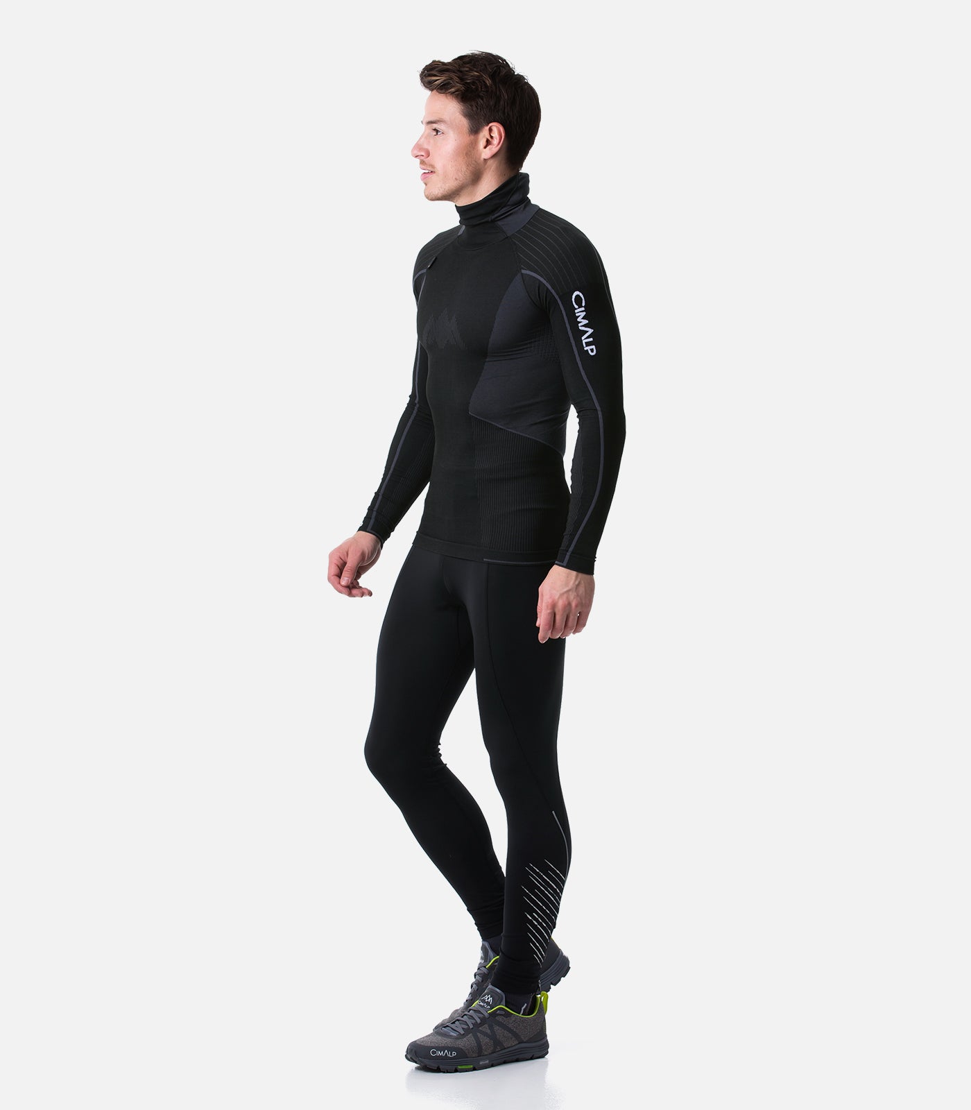 cimalp-seamless-hoodie-top-sous-v-tement-thermique-noir-capuche image 3