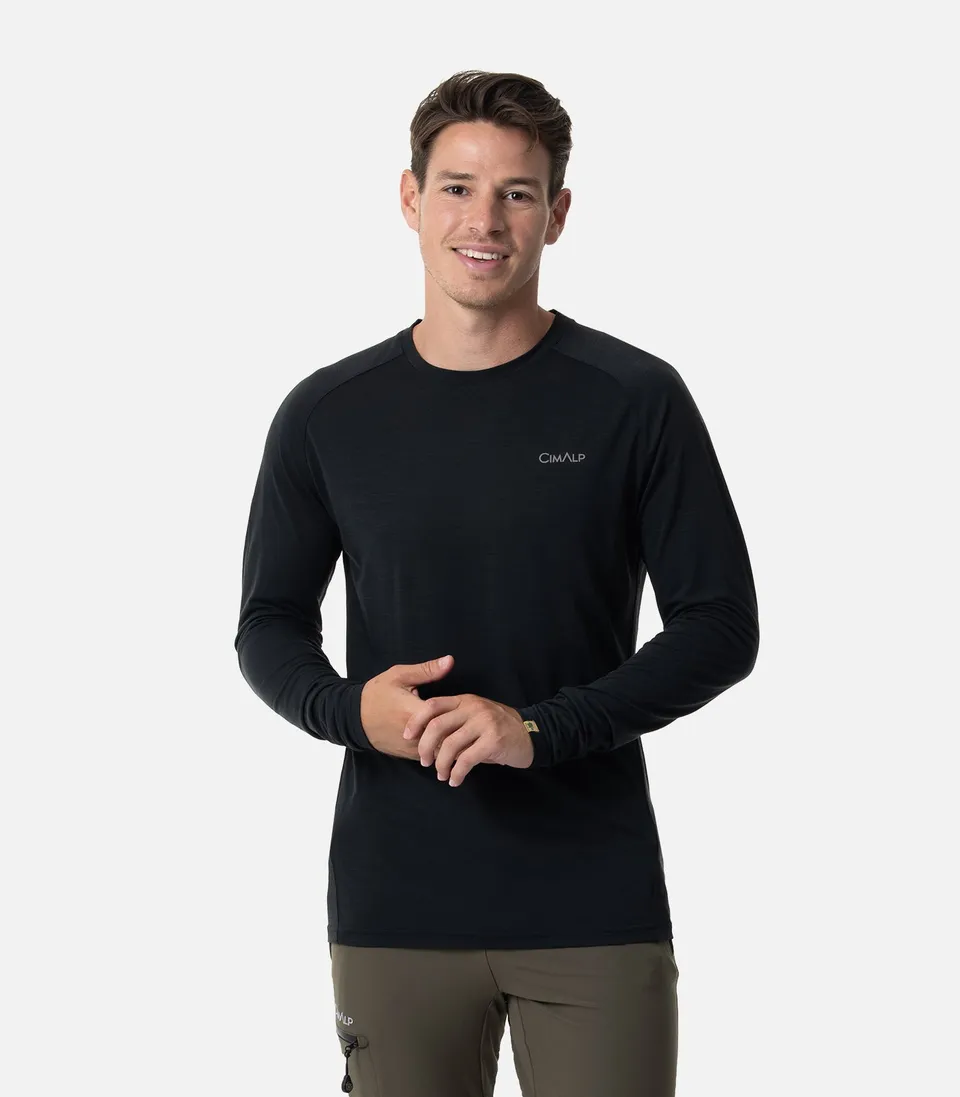 cimalp-charvin-3-h-t-shirt-randonn-e-rouge-homme image 1