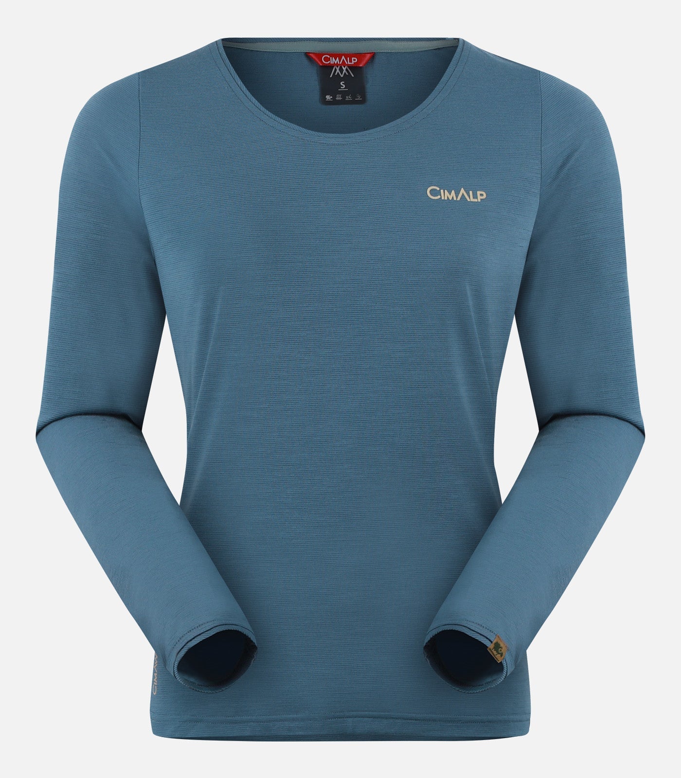 cimalp-aspres-4-f-t-shirt-randonn-e-femme-bleu-respirant image 8